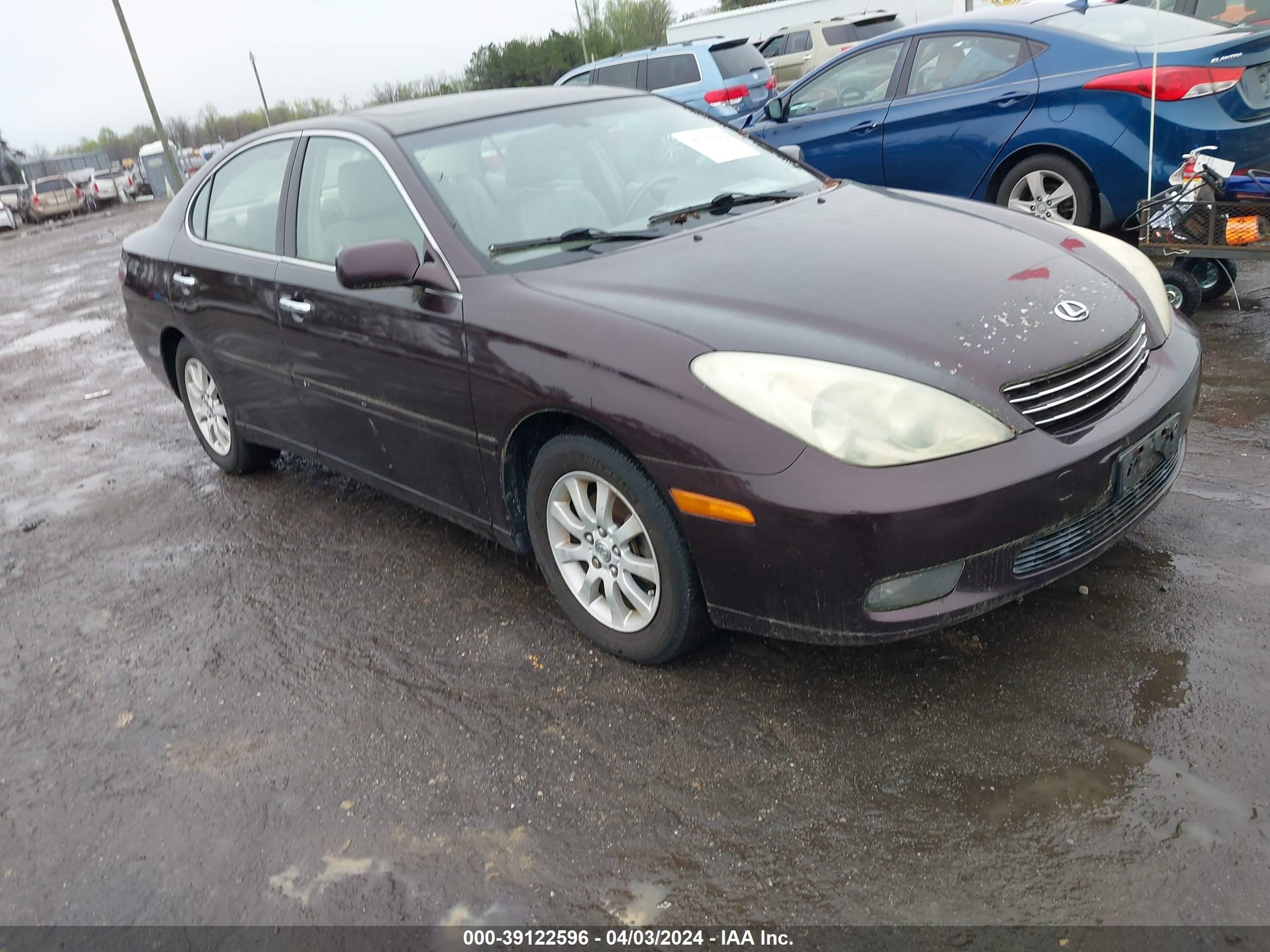 LEXUS ES 2004 jthba30g445010056