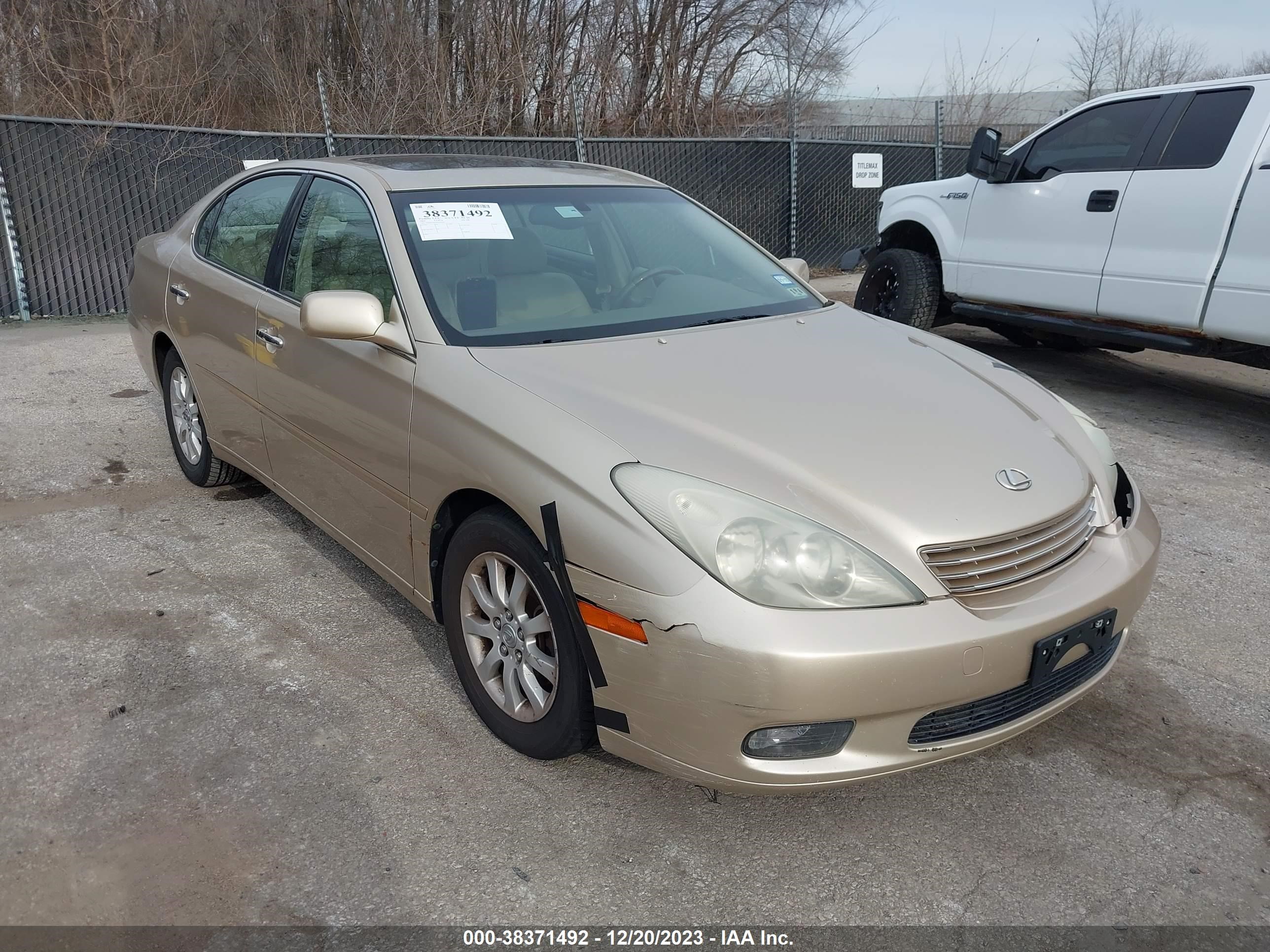 LEXUS ES 2004 jthba30g445014642