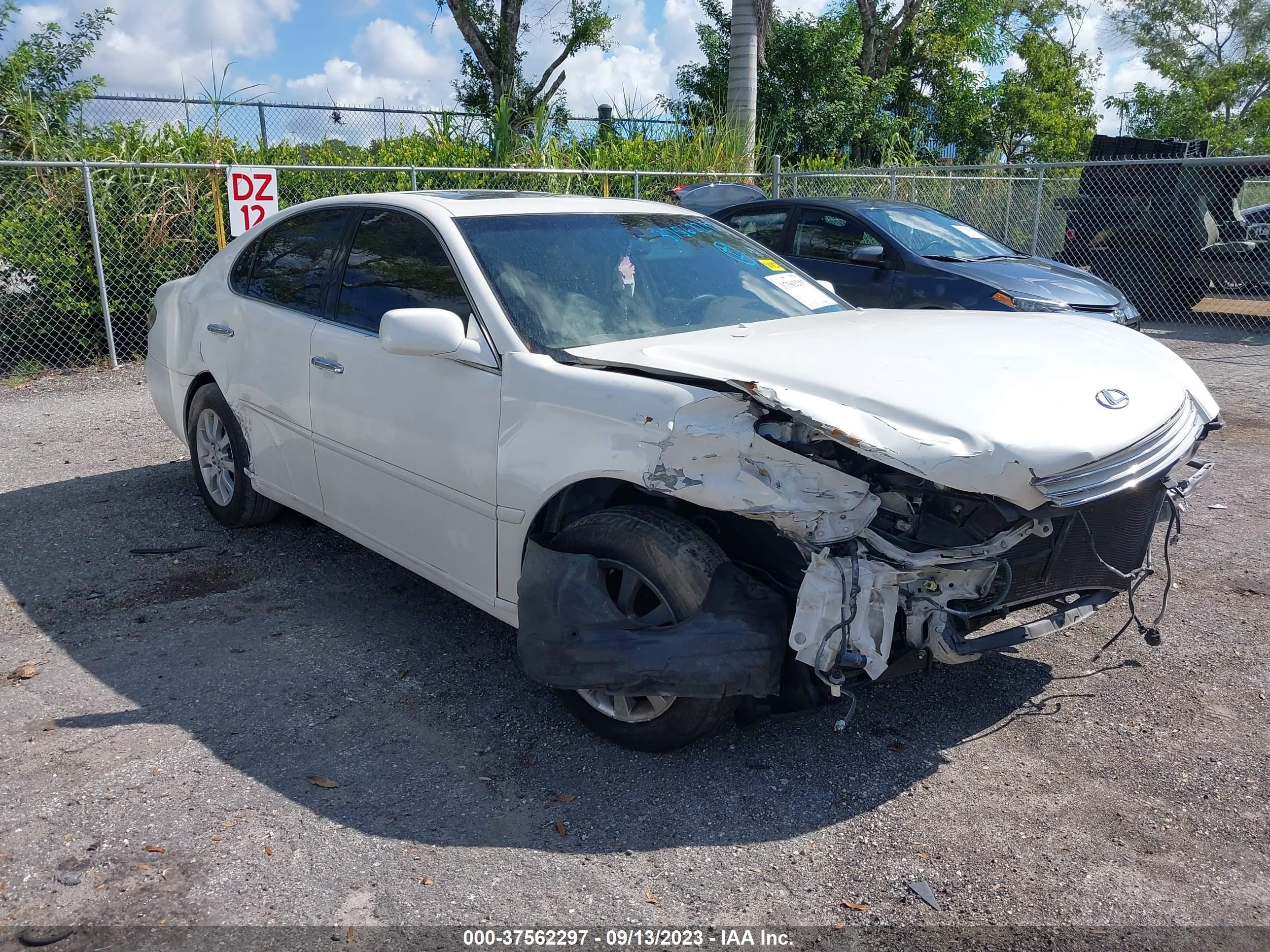 LEXUS ES 2004 jthba30g445015614