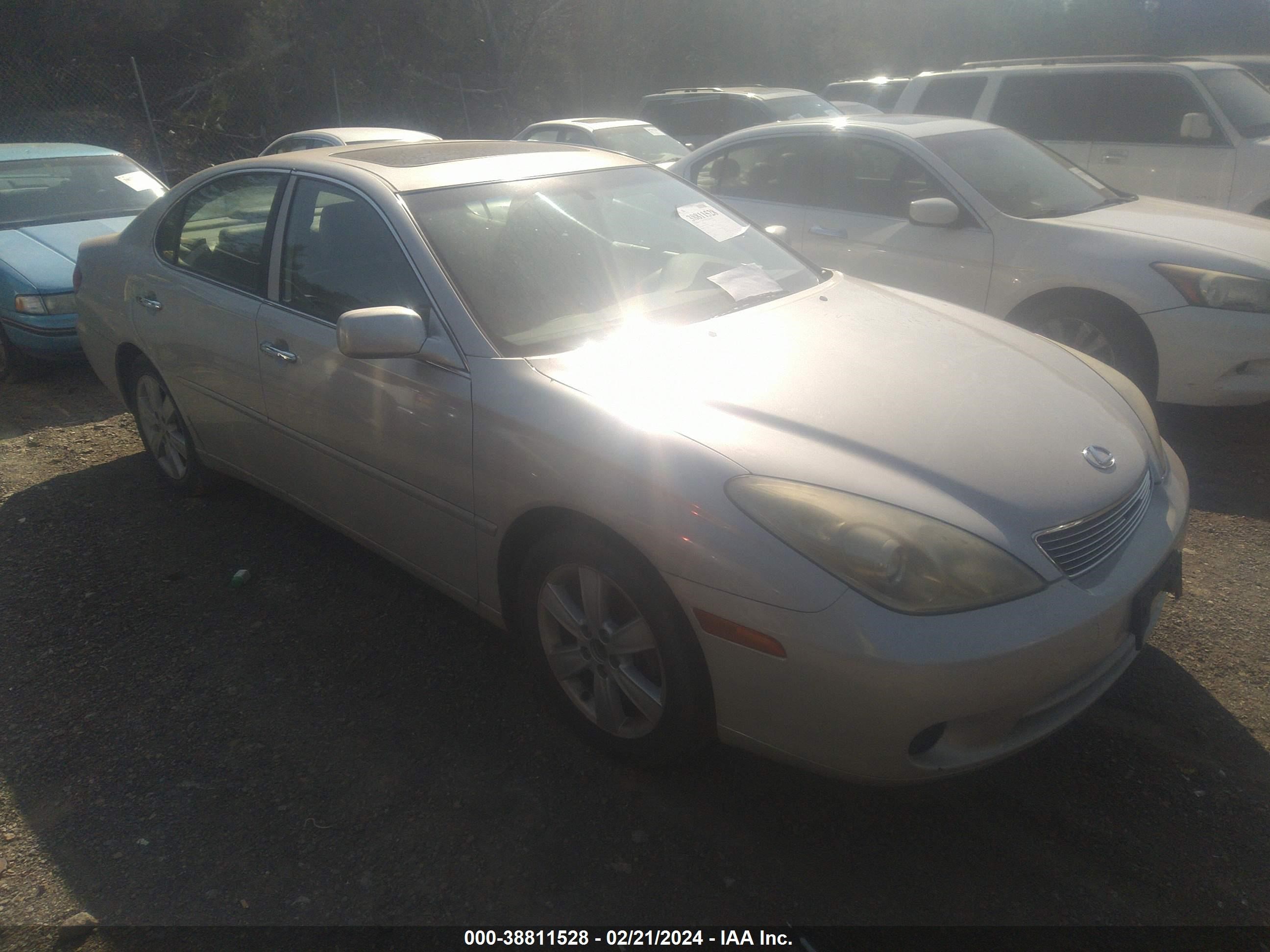 LEXUS ES 2005 jthba30g455063633