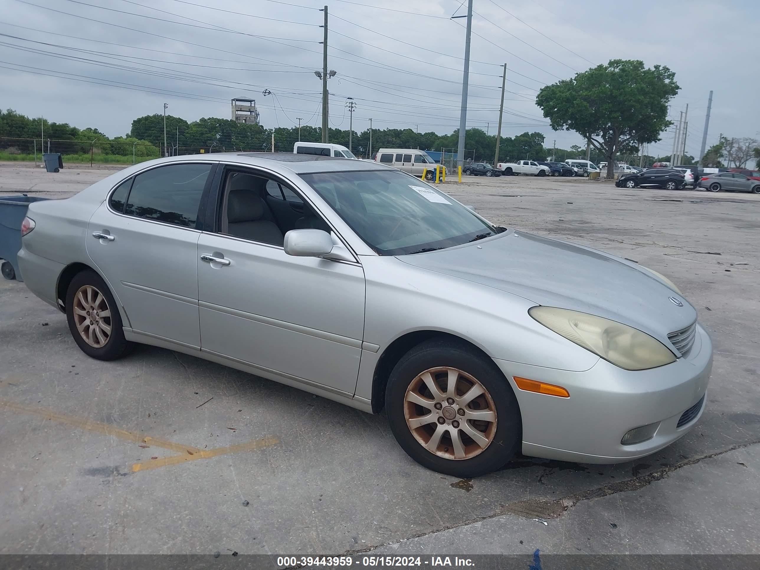 LEXUS ES 2004 jthba30g540013044