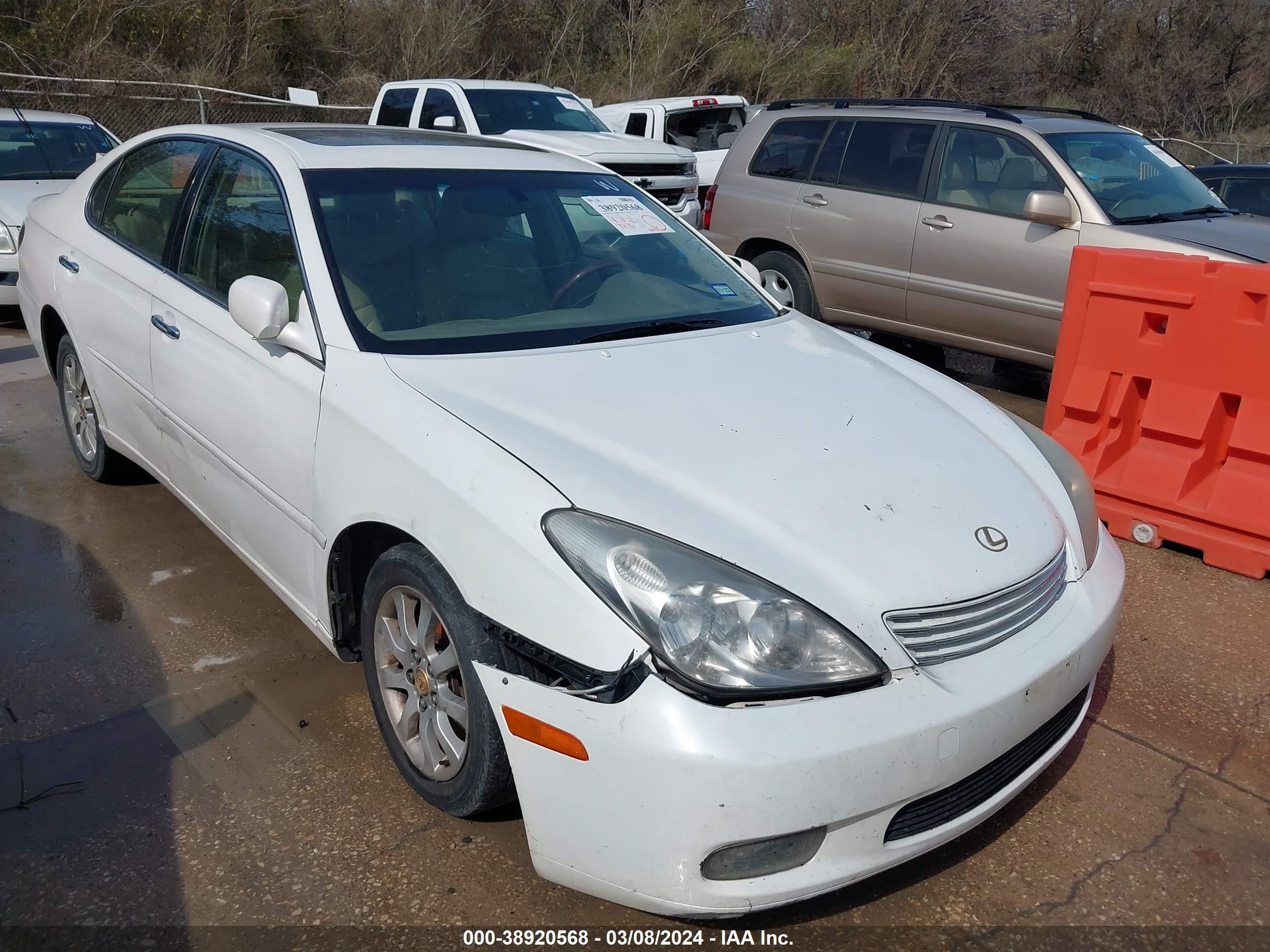 LEXUS ES 2004 jthba30g545023172