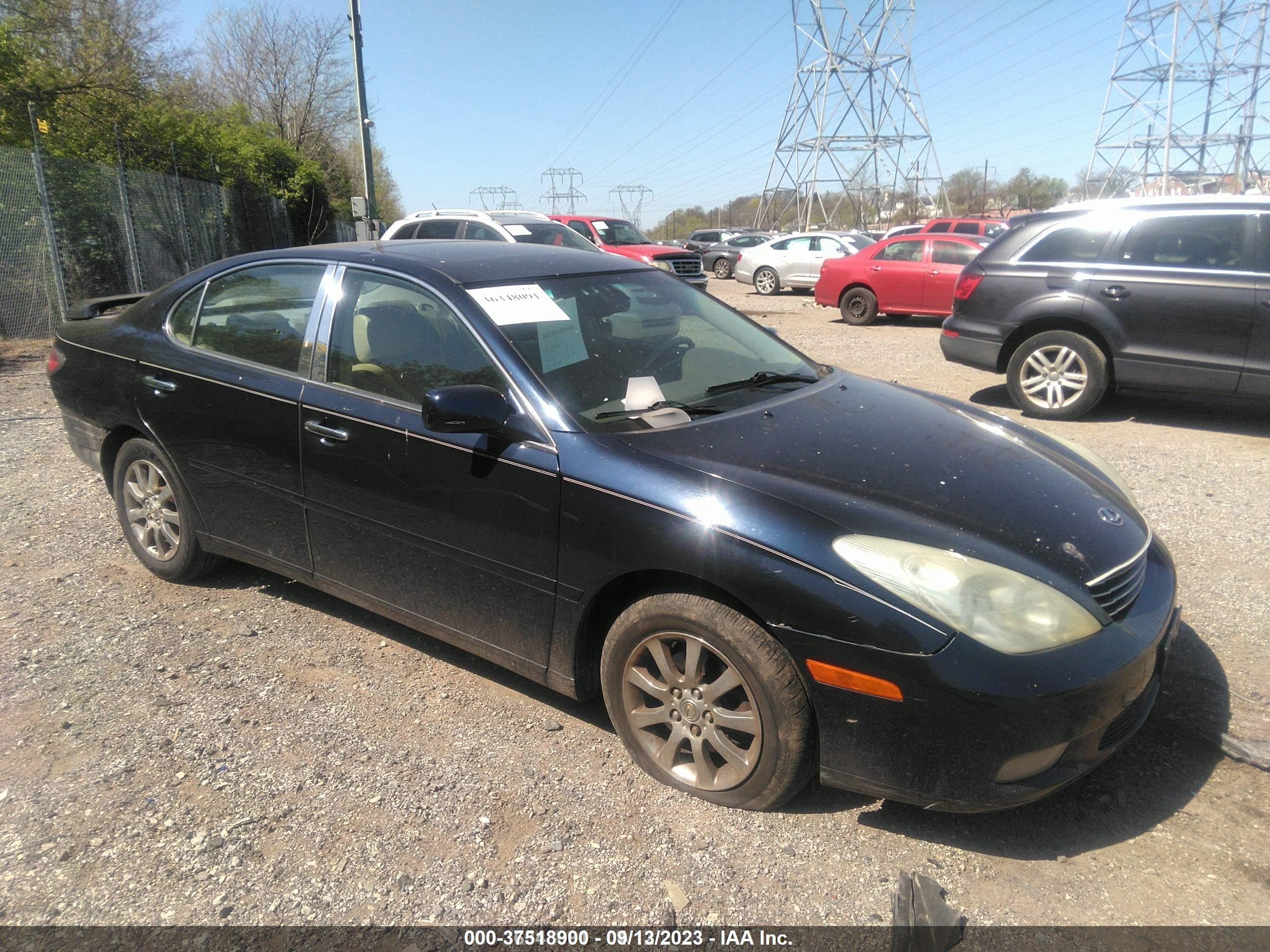 LEXUS ES 2004 jthba30g545025892