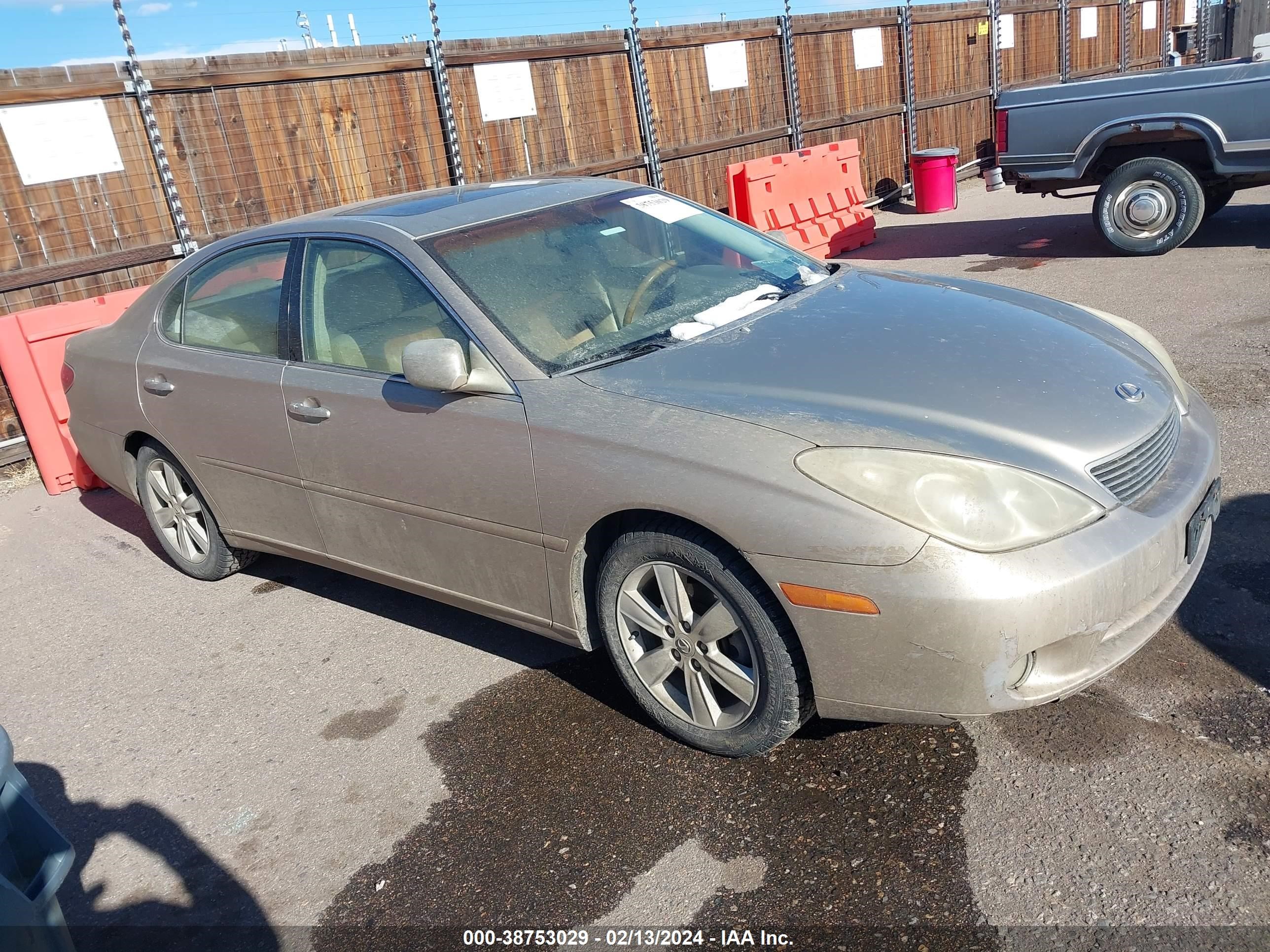 LEXUS ES 2005 jthba30g555102519