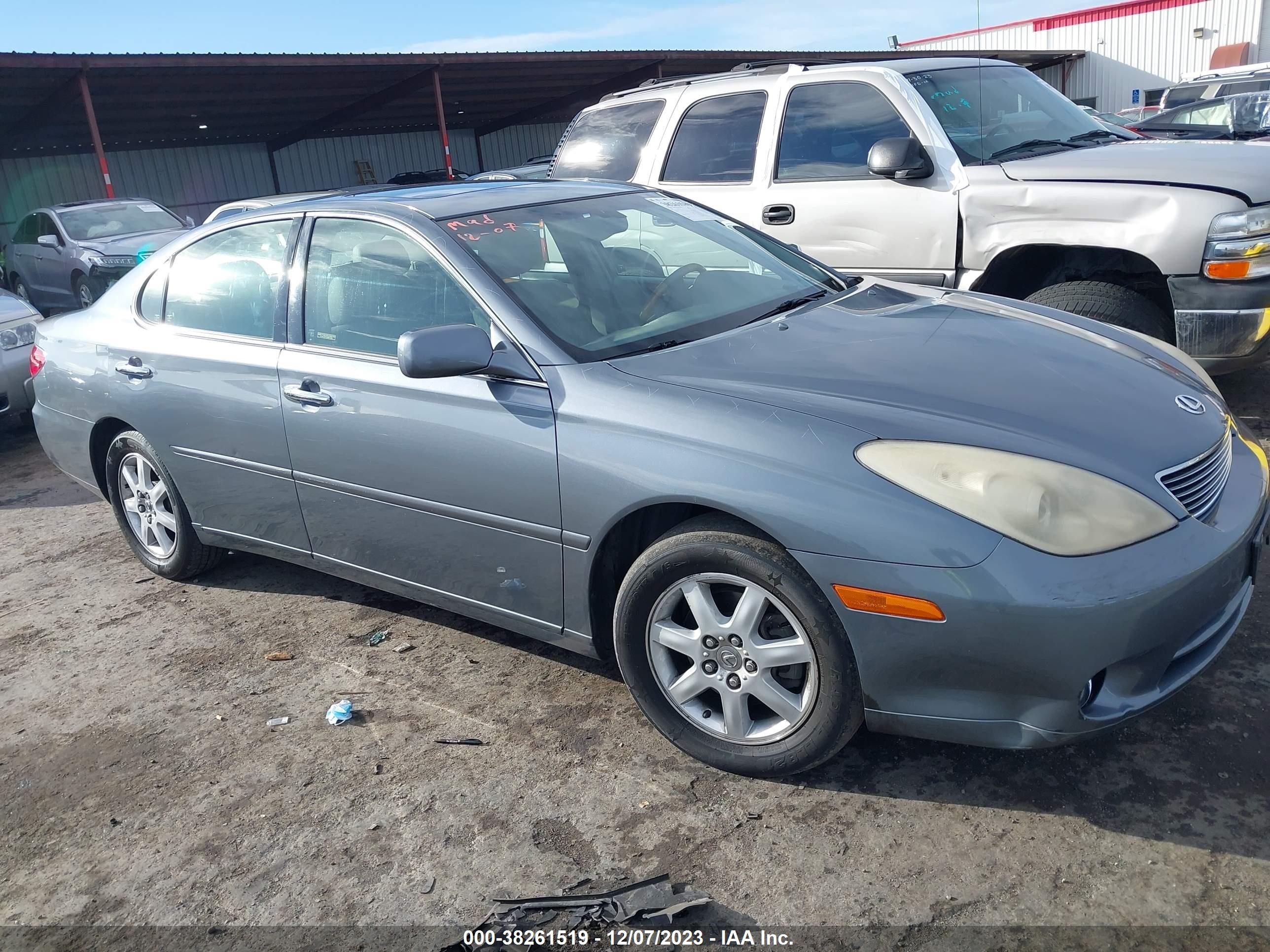 LEXUS ES 2005 jthba30g555115352