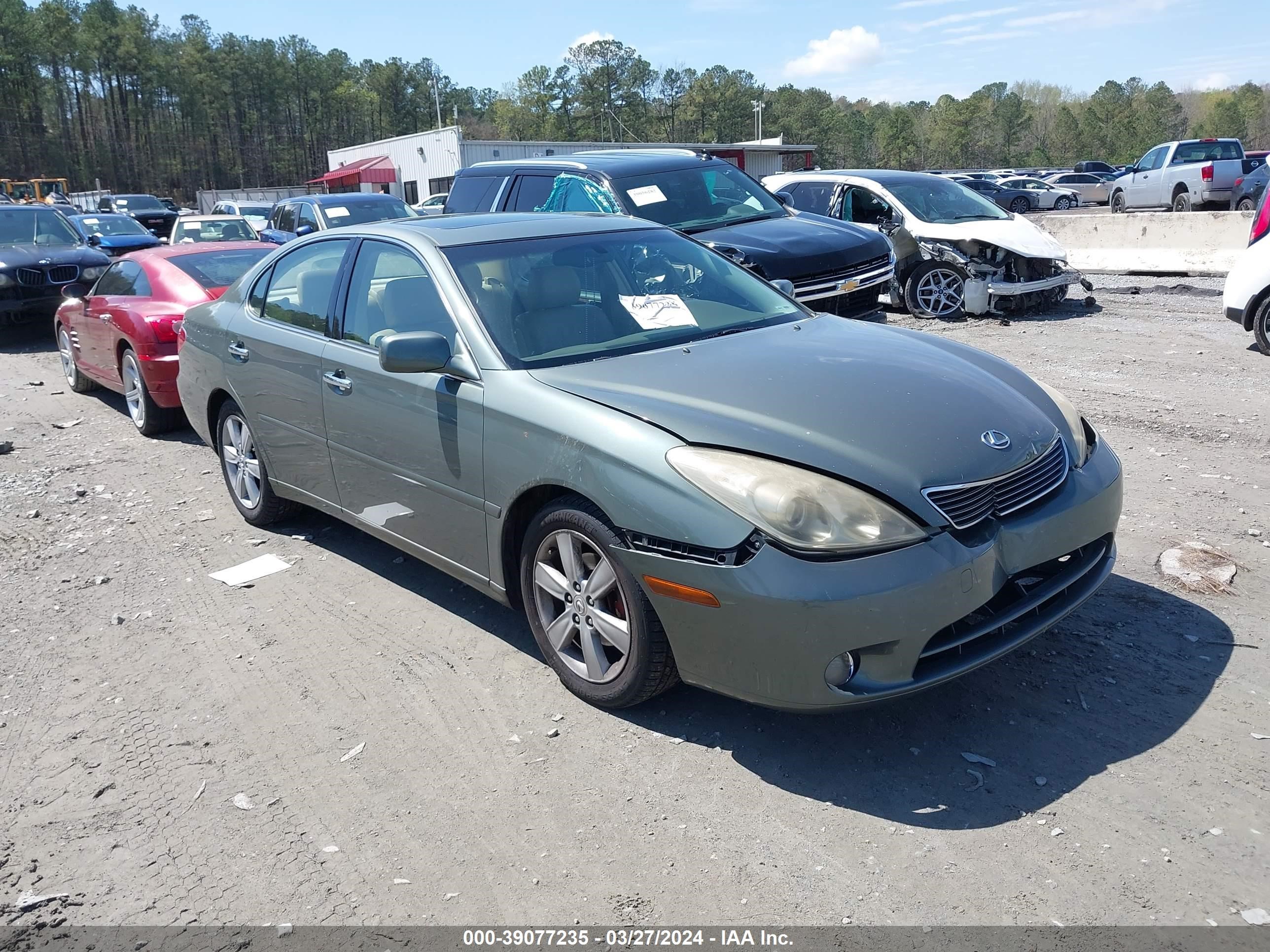 LEXUS ES 2005 jthba30g555116193