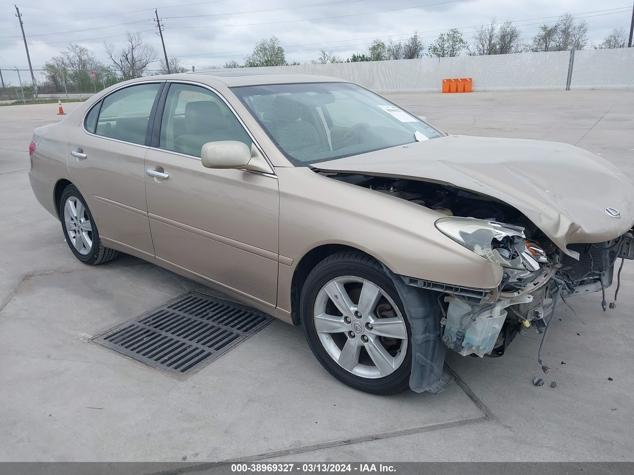 LEXUS ES 2005 jthba30g555134791