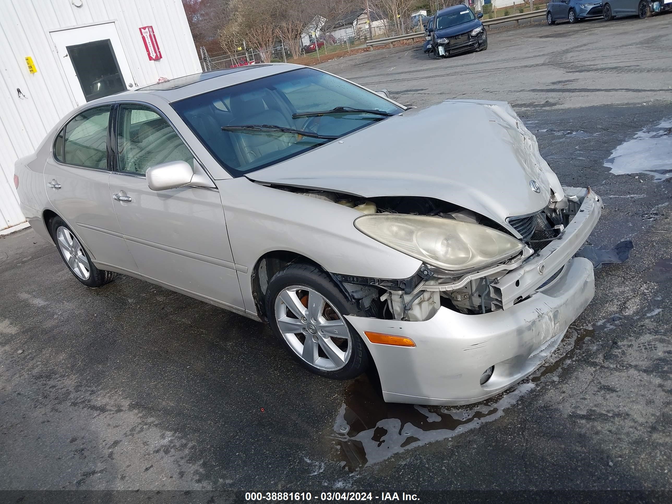 LEXUS ES 2005 jthba30g555139280