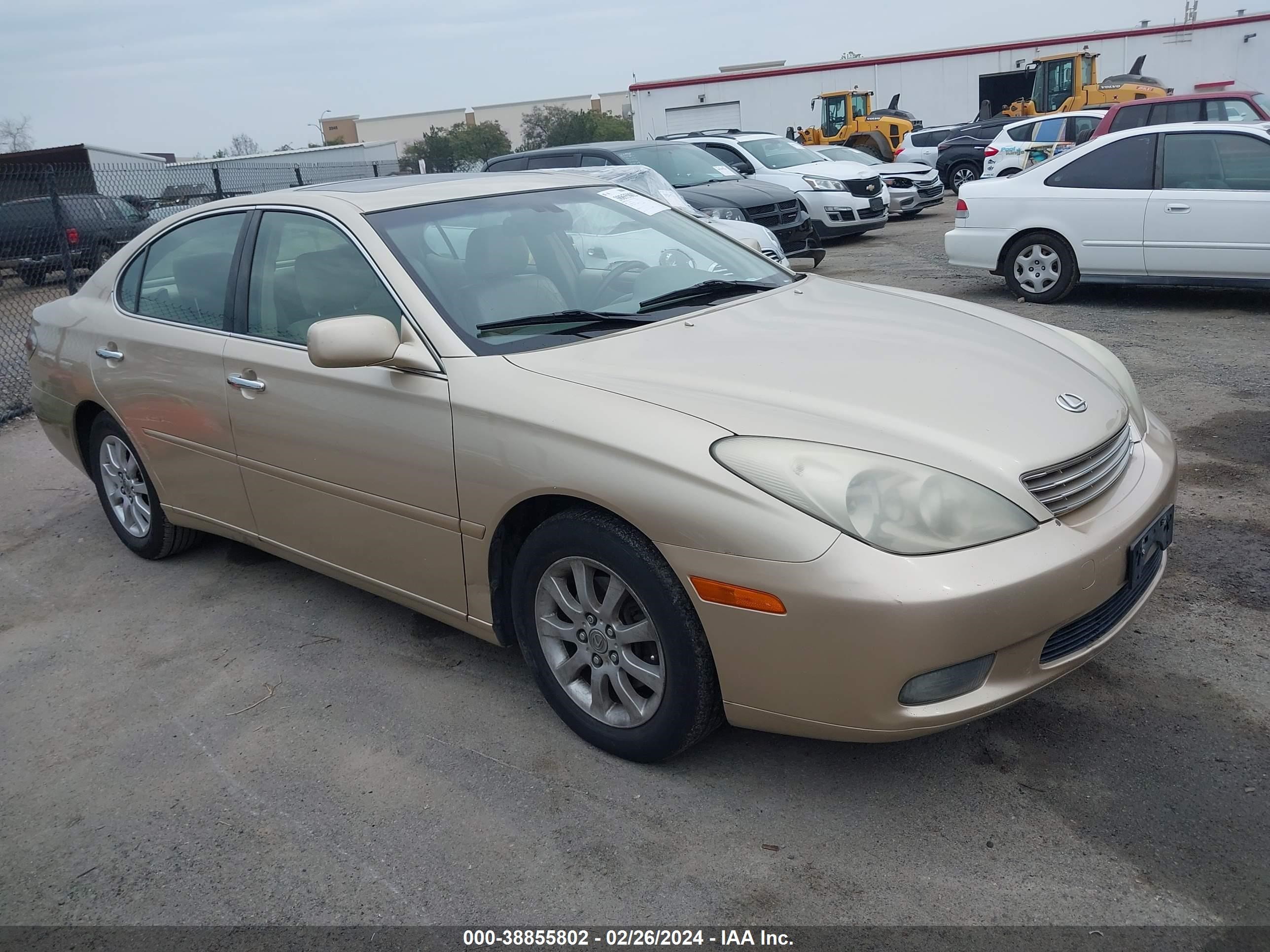 LEXUS ES 2004 jthba30g640014154