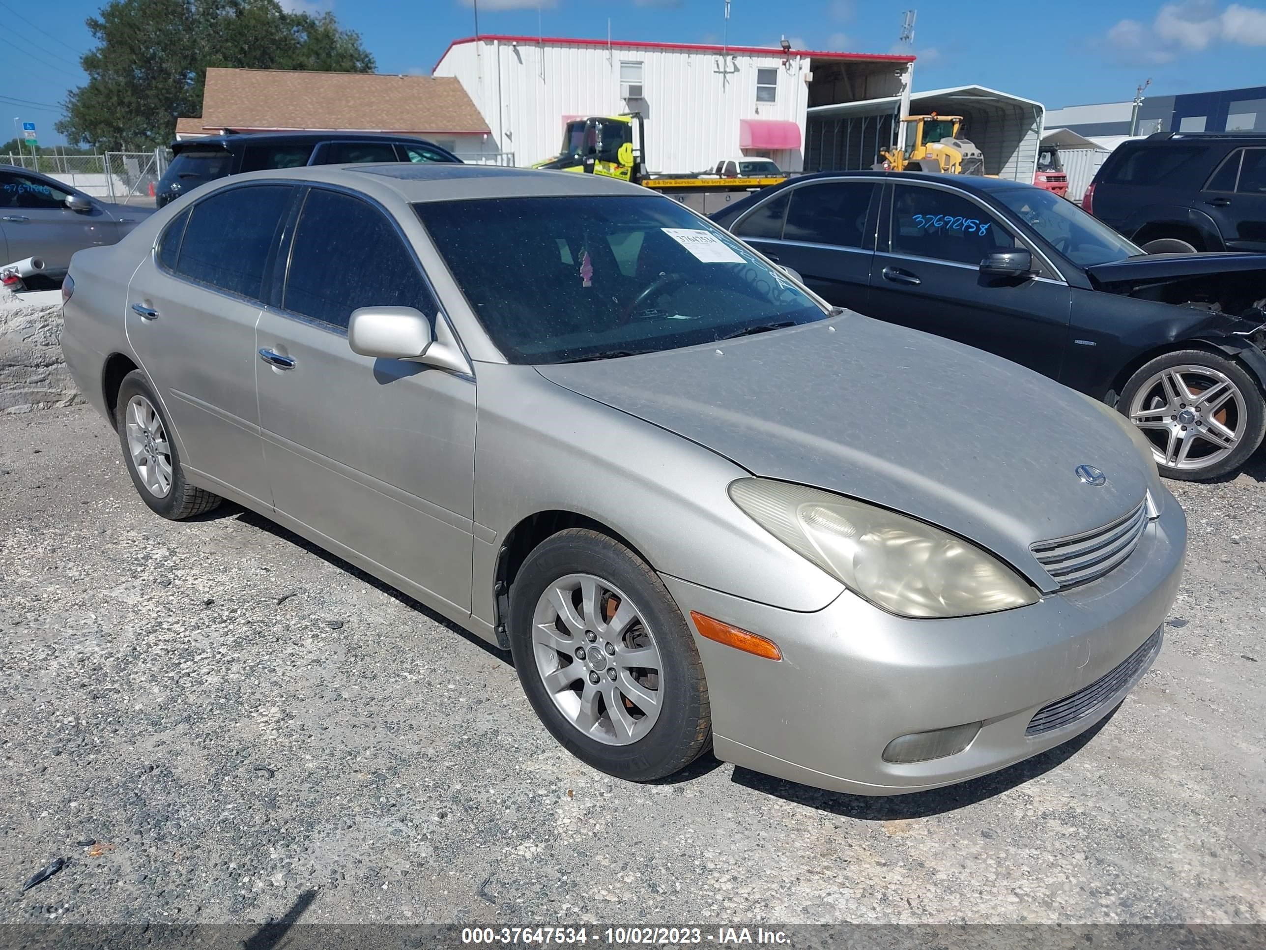 LEXUS ES 2004 jthba30g645001195