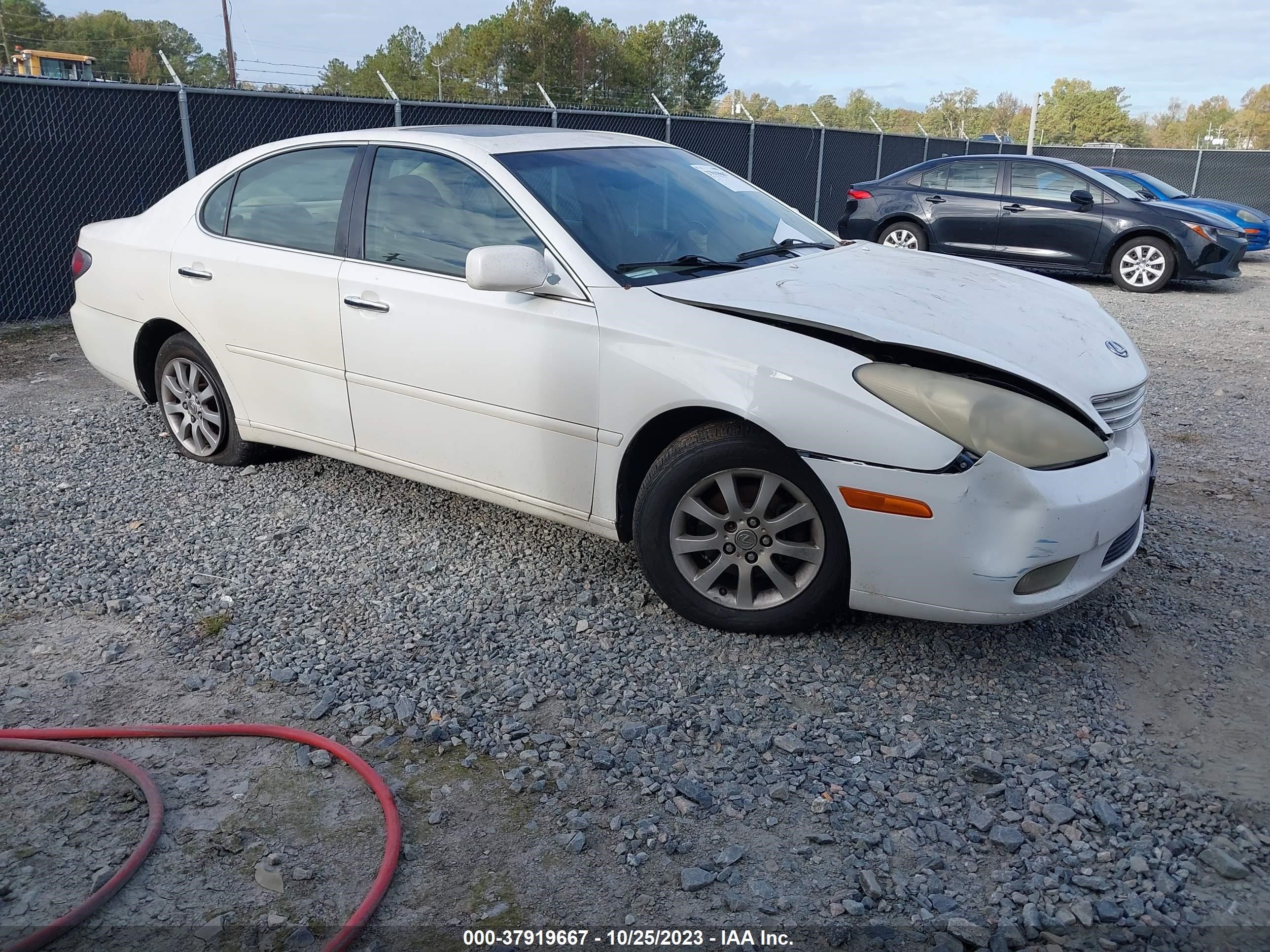 LEXUS ES 2004 jthba30g645005912