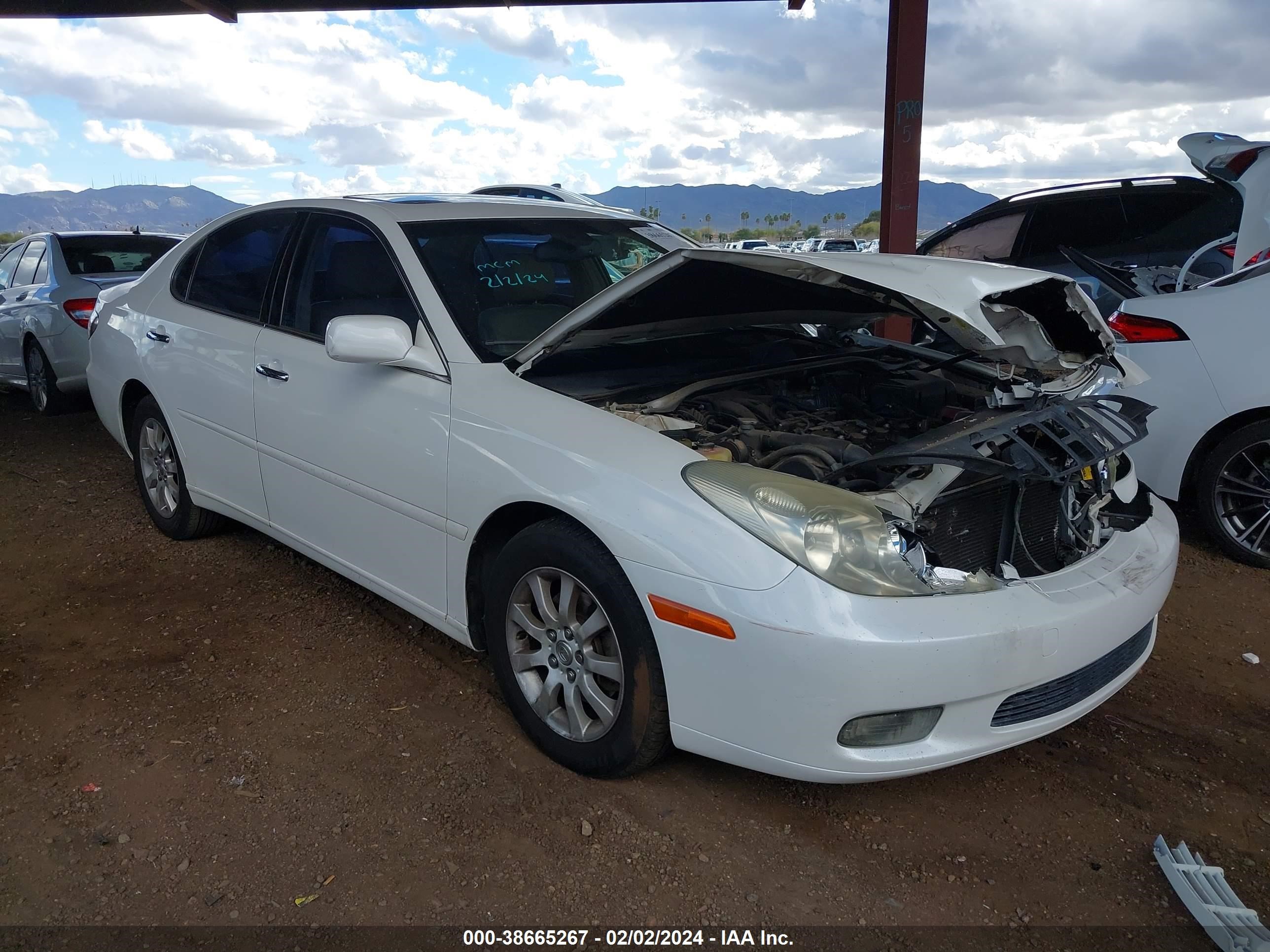 LEXUS ES 2004 jthba30g645012696