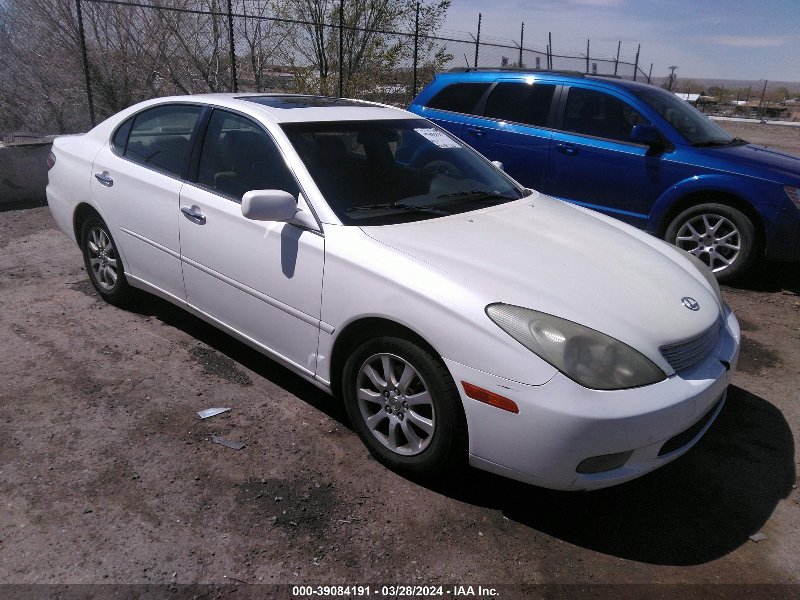 LEXUS ES 2004 jthba30g645049540