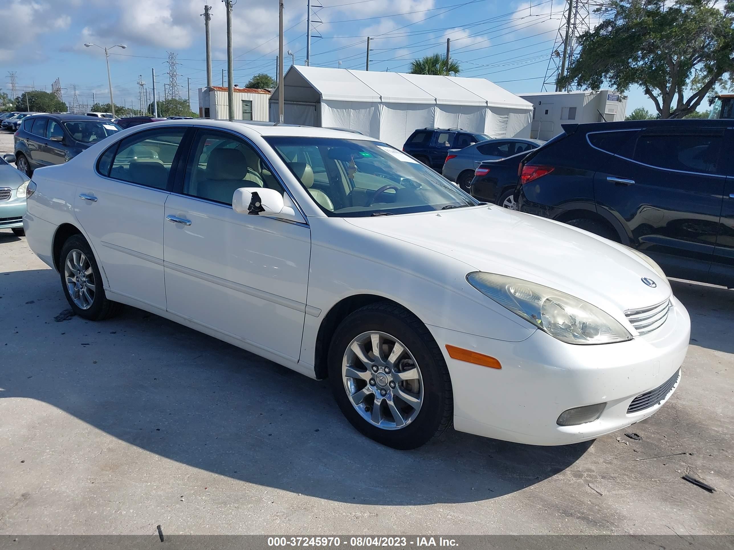 LEXUS ES 2004 jthba30g645050316