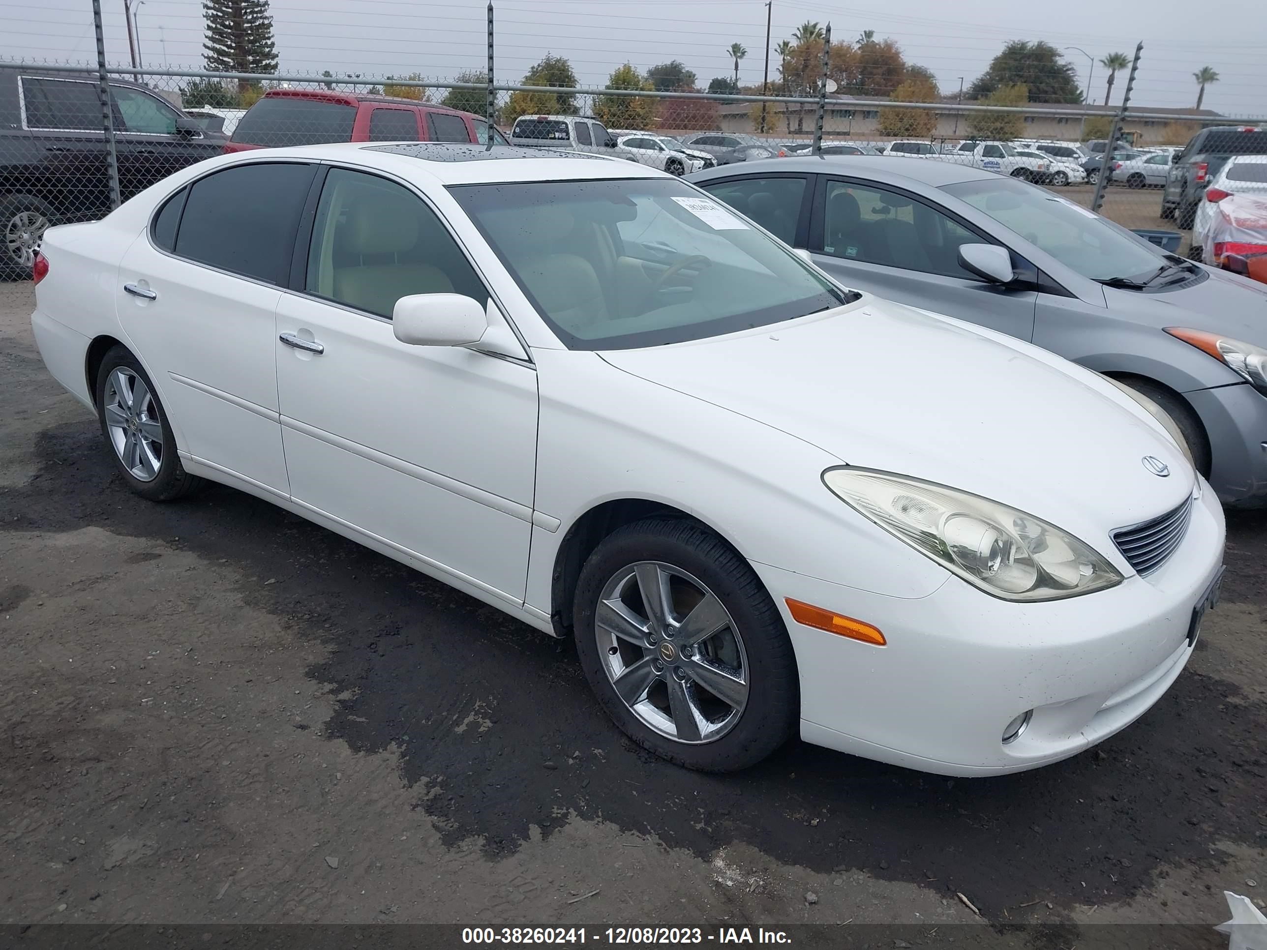 LEXUS ES 2005 jthba30g655122276