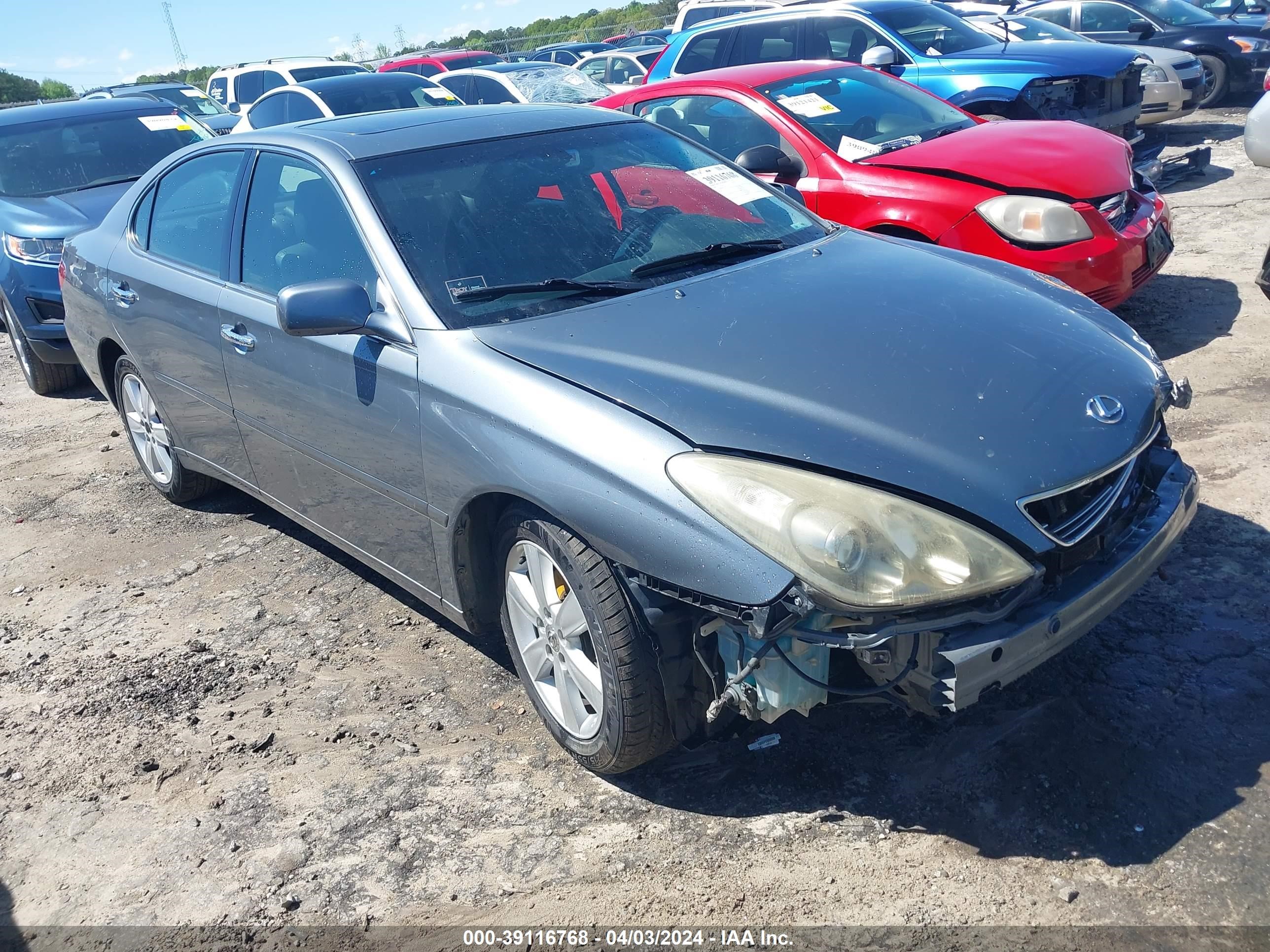 LEXUS ES 2005 jthba30g655139255