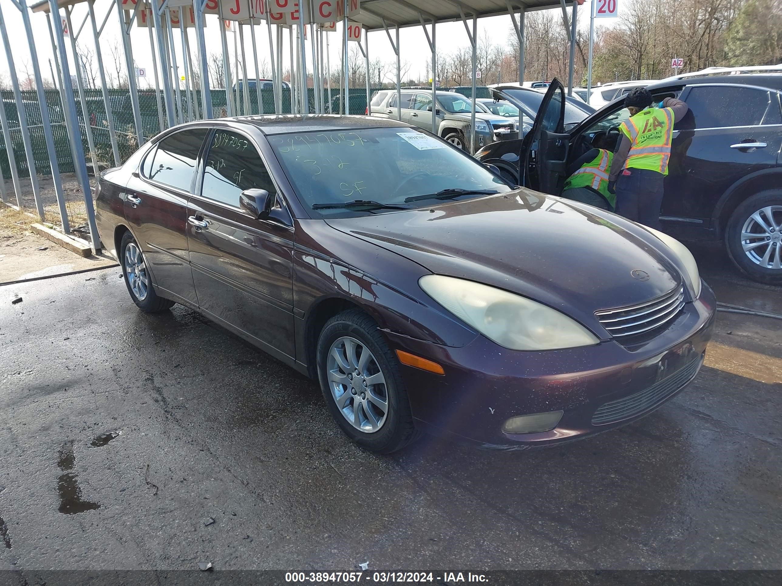 LEXUS ES 2004 jthba30g740002367