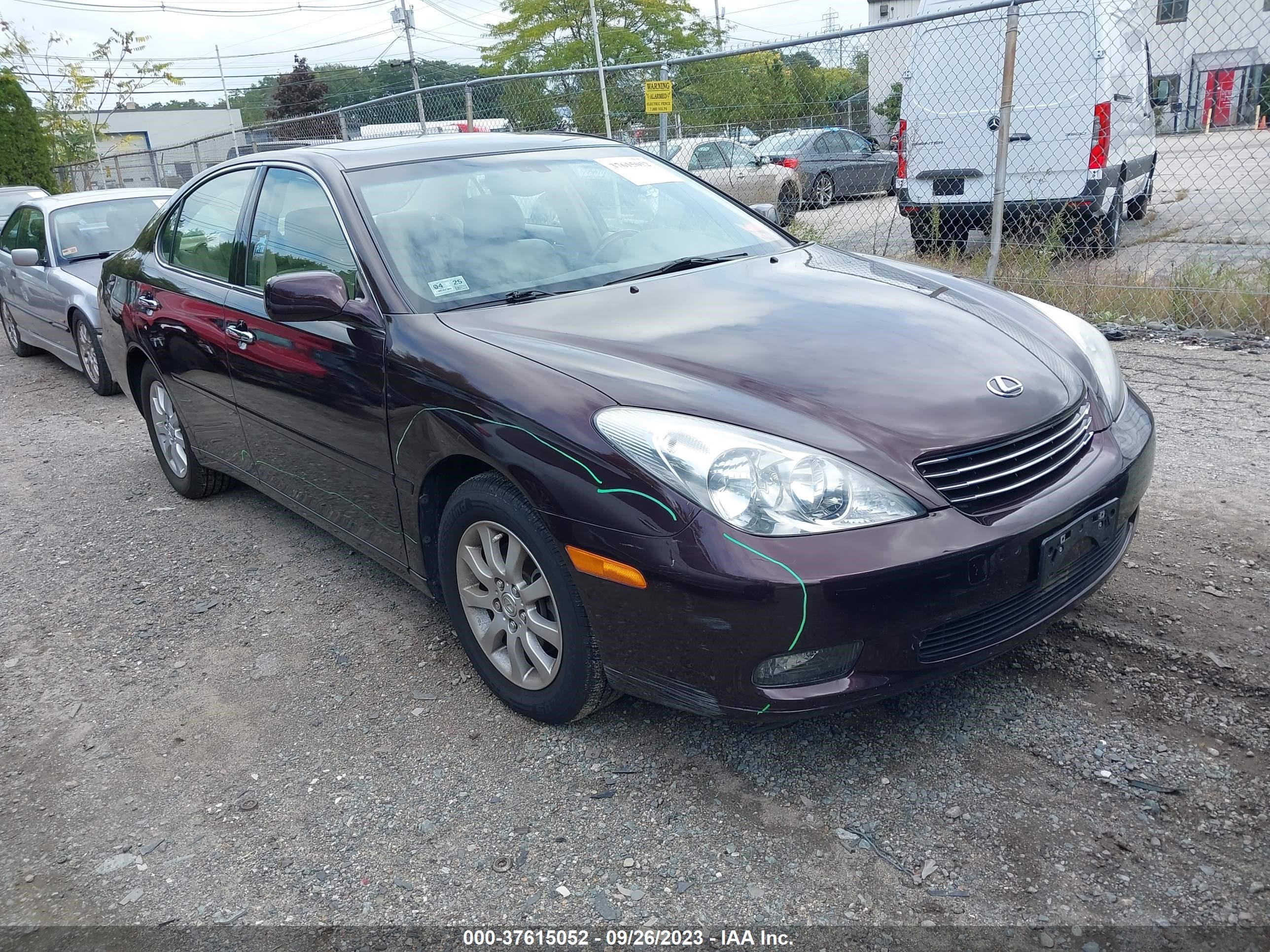 LEXUS ES 2004 jthba30g745022041