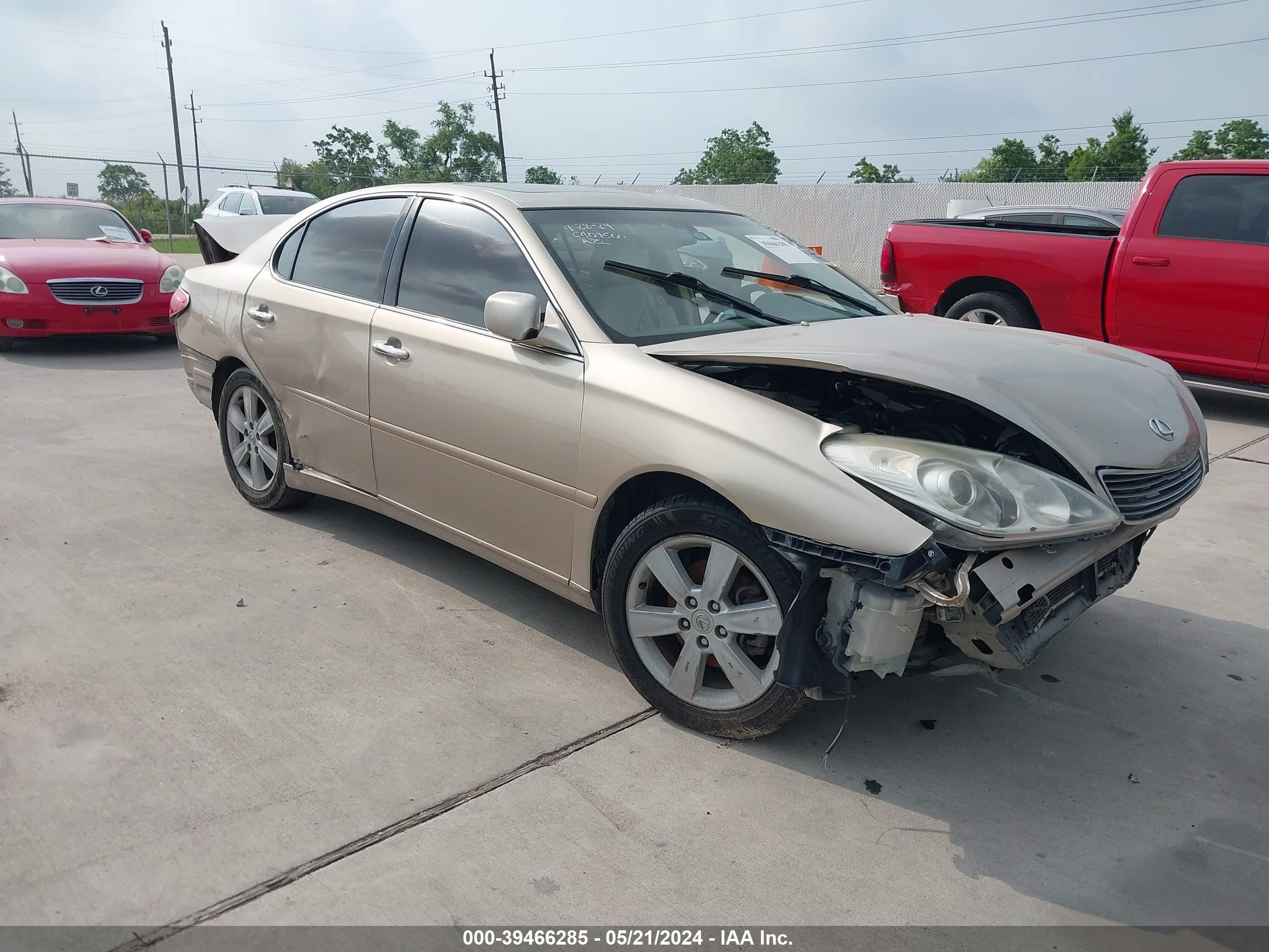 LEXUS ES 2005 jthba30g755087120