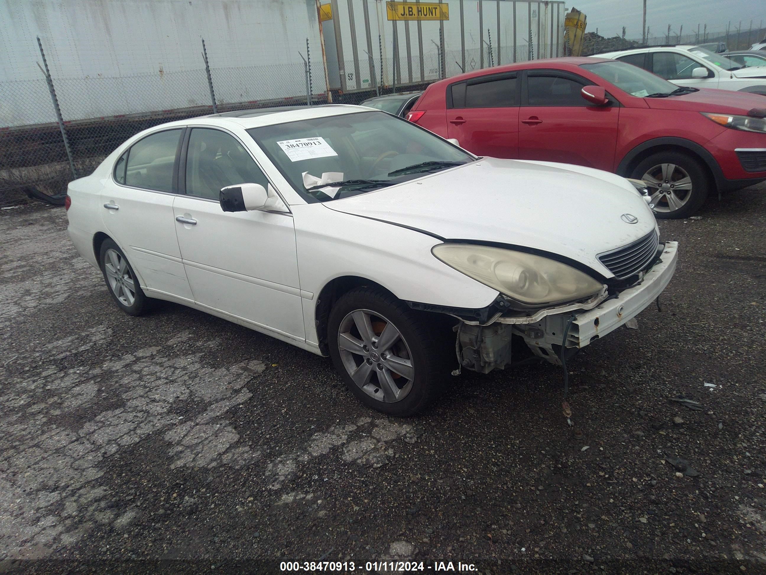 LEXUS ES 2005 jthba30g755122769