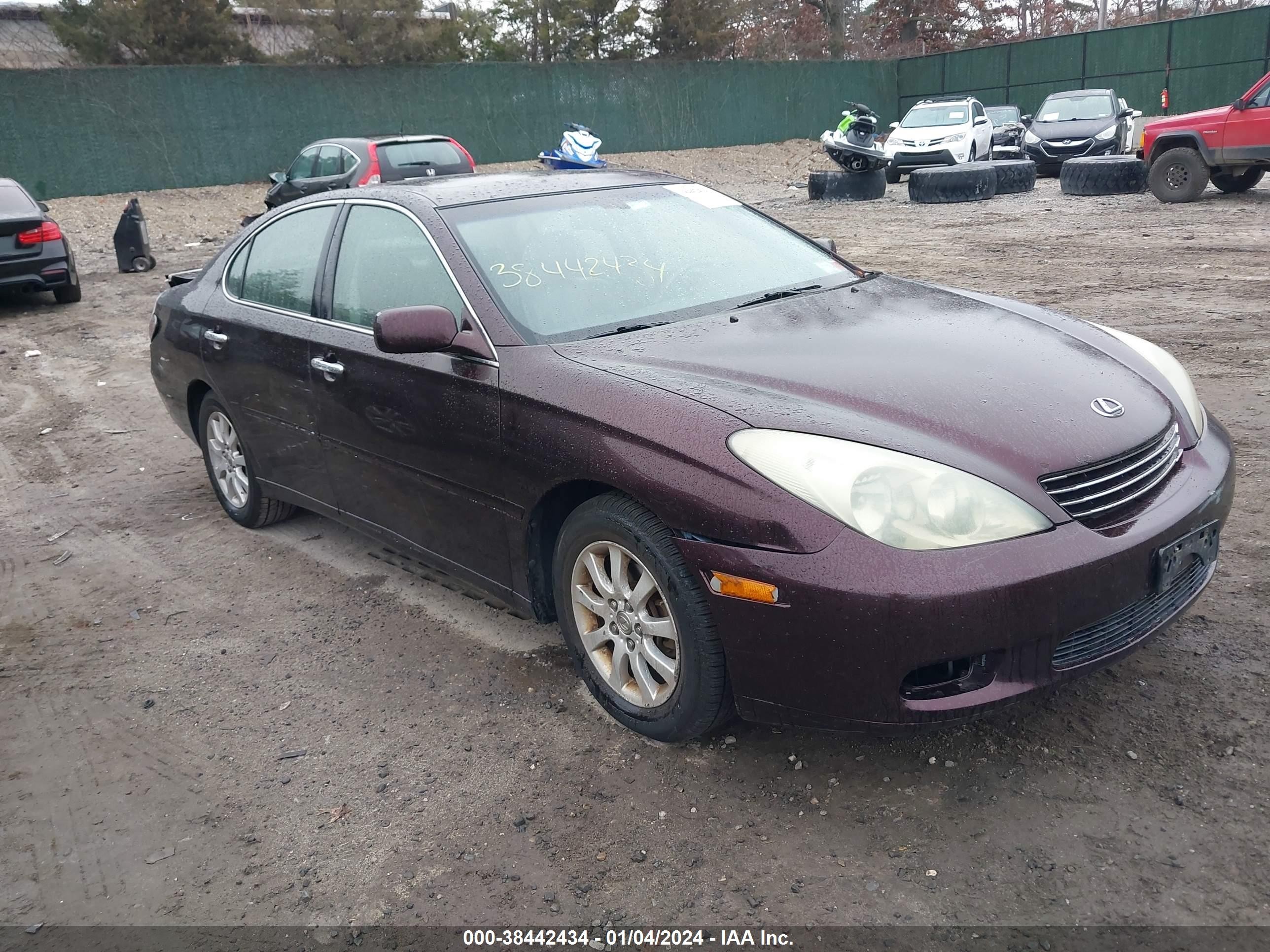 LEXUS ES 2004 jthba30g840003091