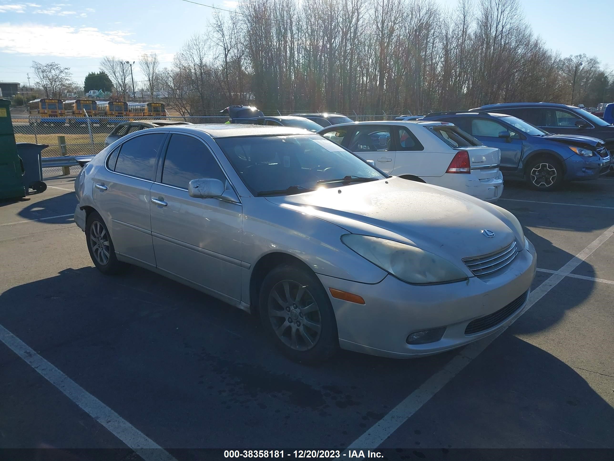 LEXUS ES 2004 jthba30g845020797