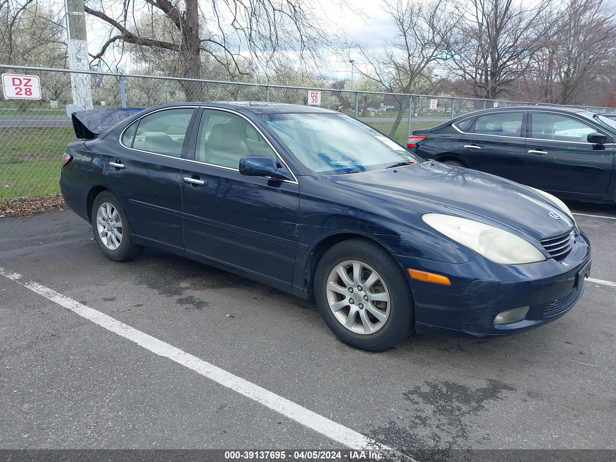 LEXUS ES 2004 jthba30g845026504