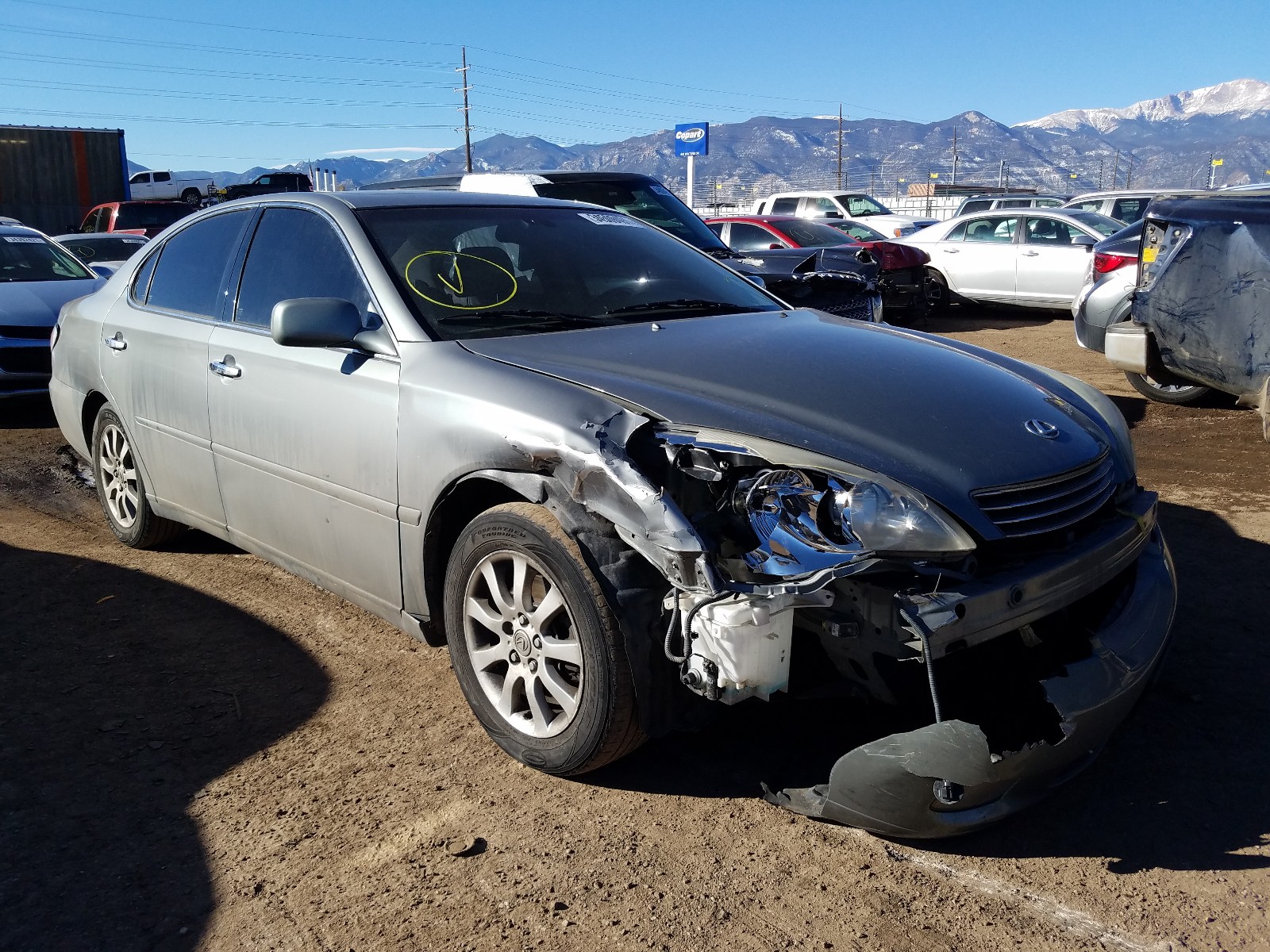 LEXUS ES 330 2004 jthba30g845027202