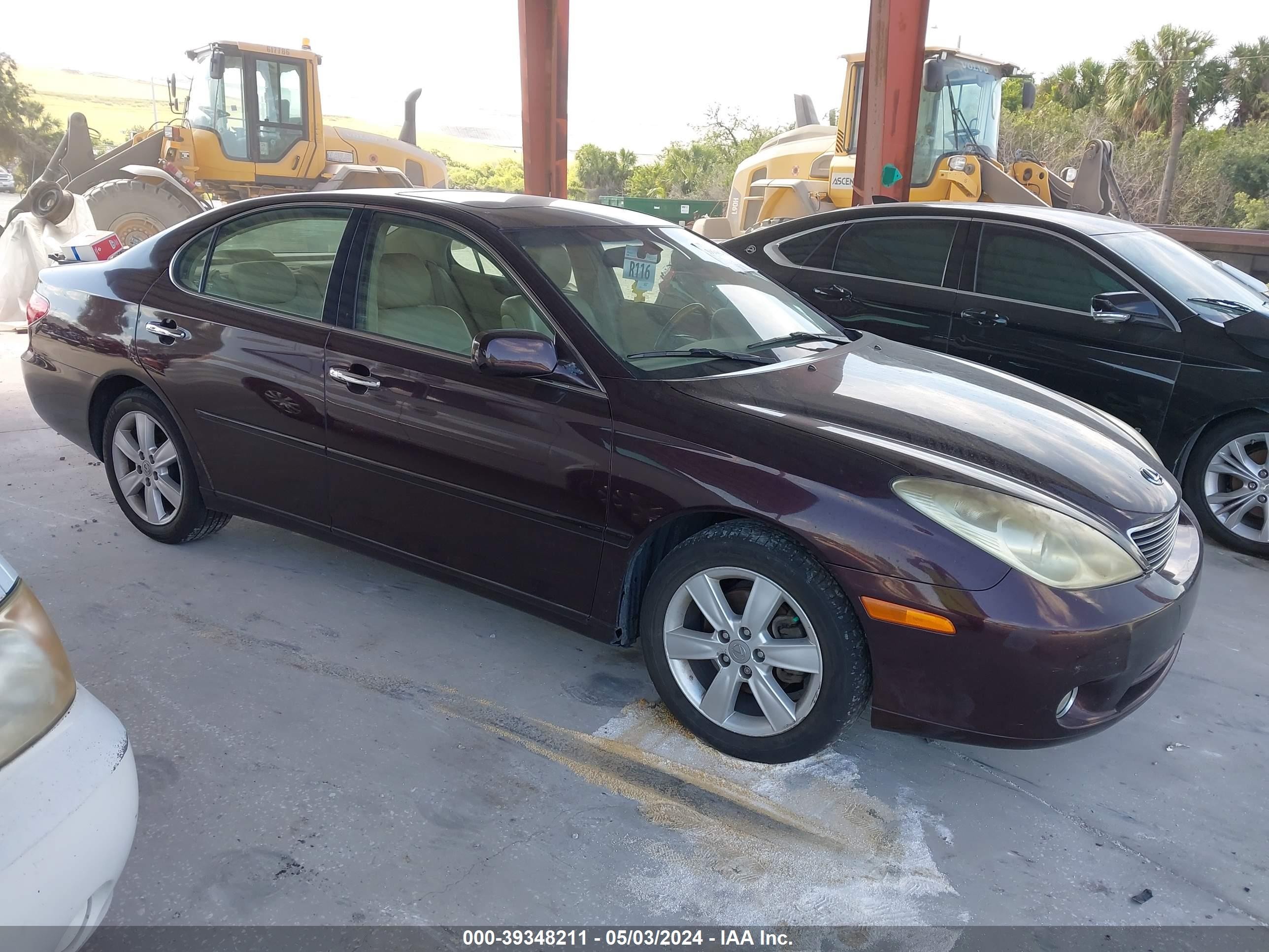 LEXUS ES 2005 jthba30g855059293