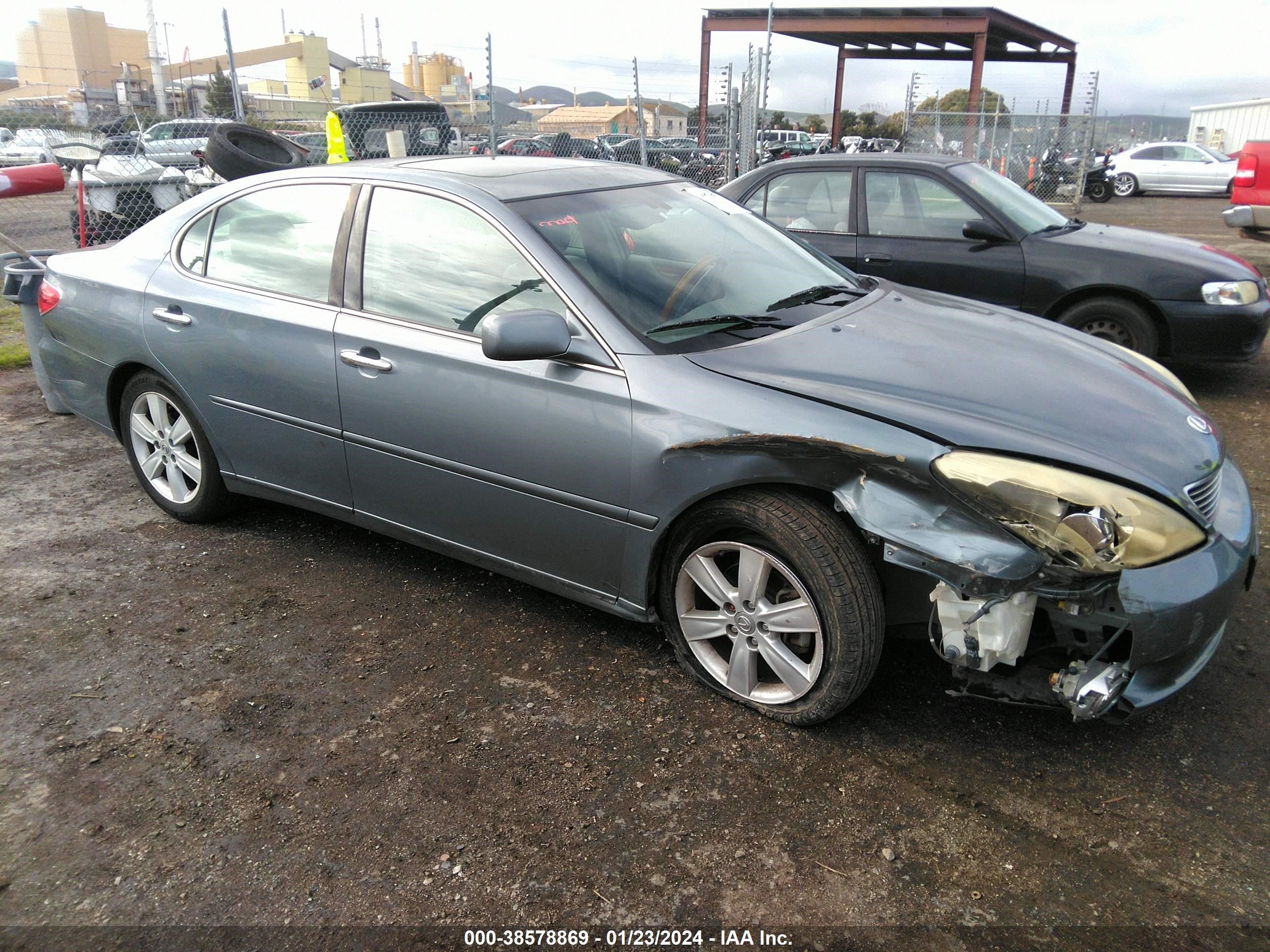 LEXUS ES 2005 jthba30g855068446