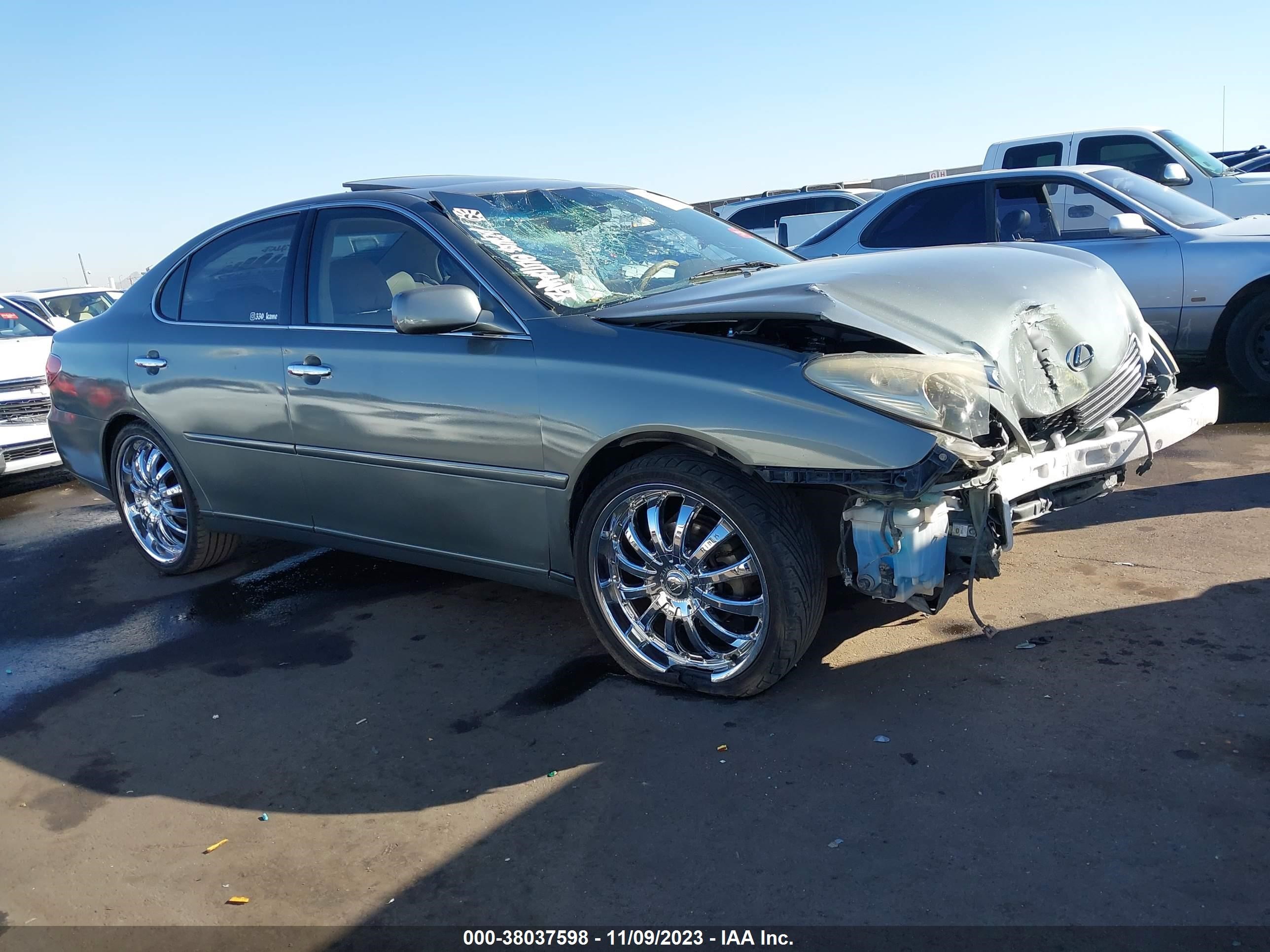 LEXUS ES 2005 jthba30g855116527