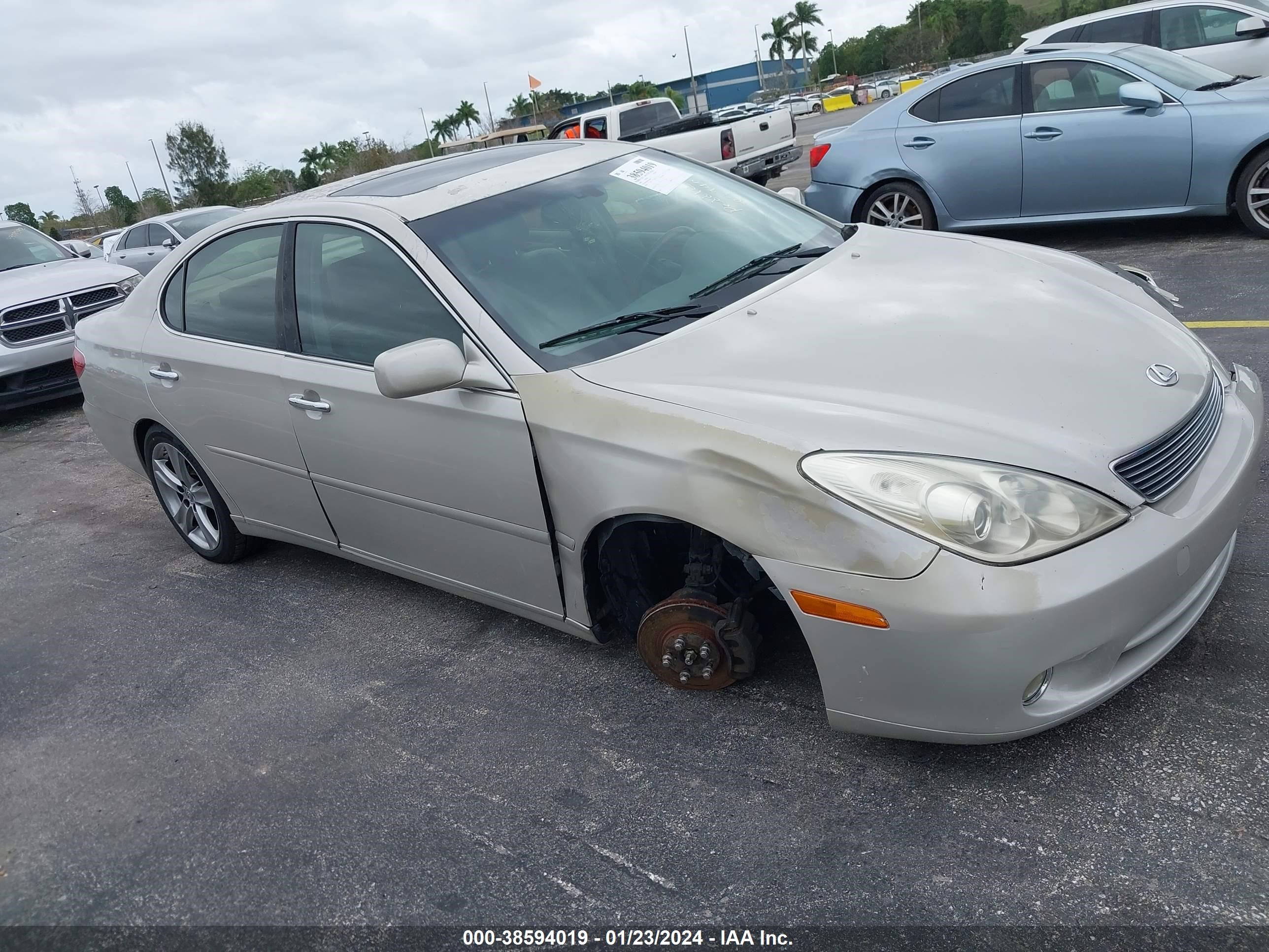 LEXUS ES 2005 jthba30g855130704