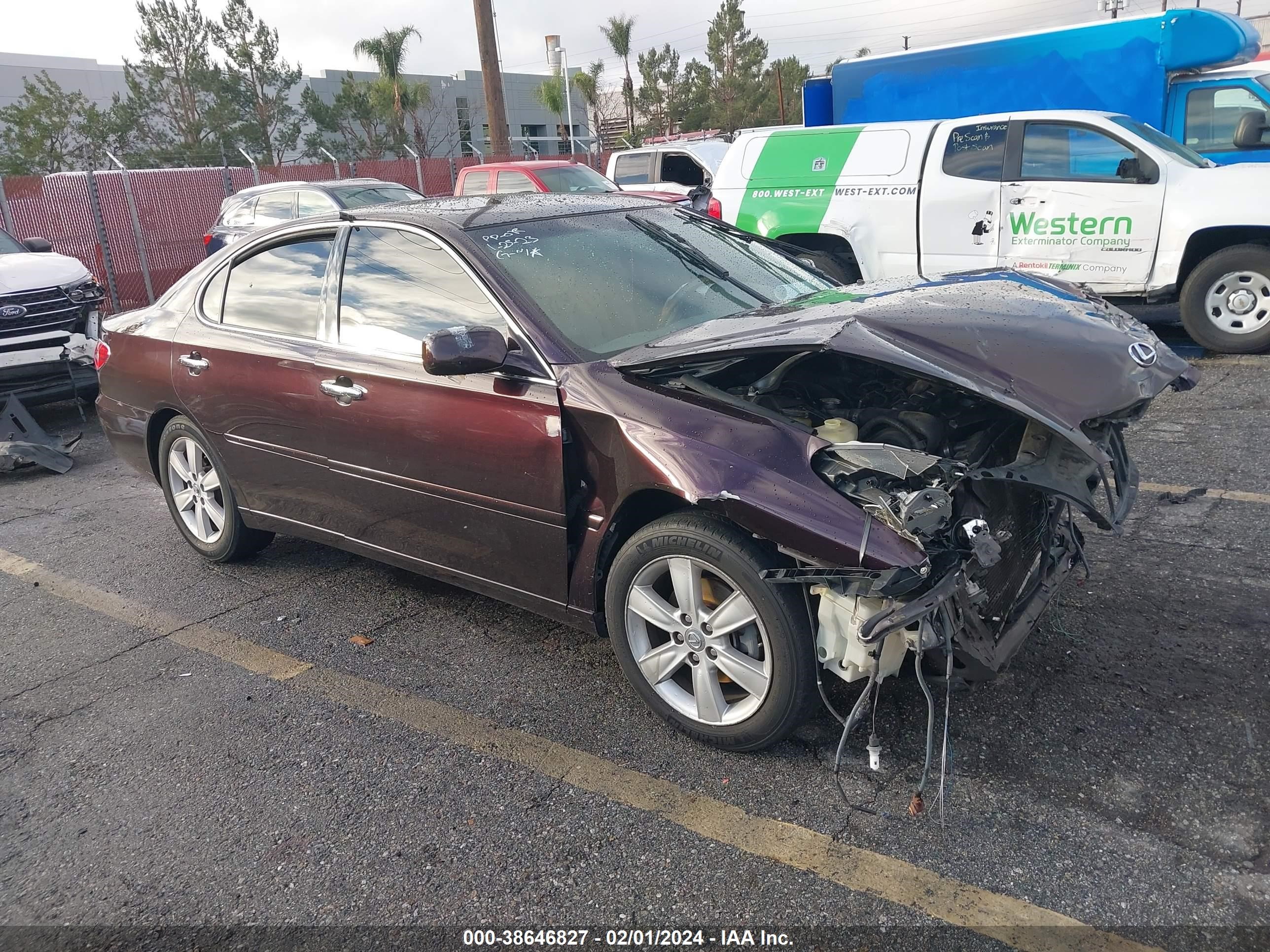 LEXUS ES 2006 jthba30g865144345