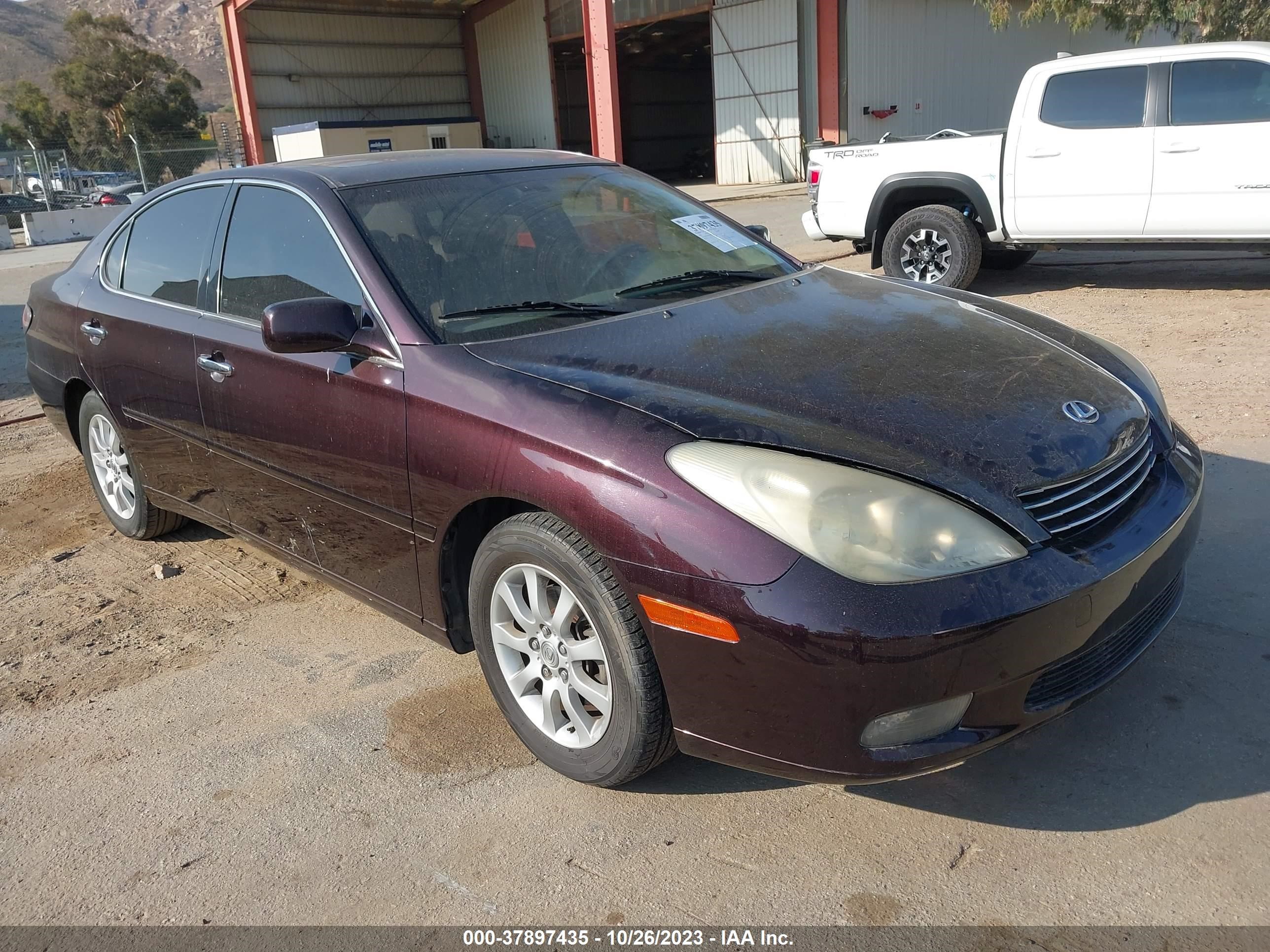 LEXUS ES 2004 jthba30g940006405