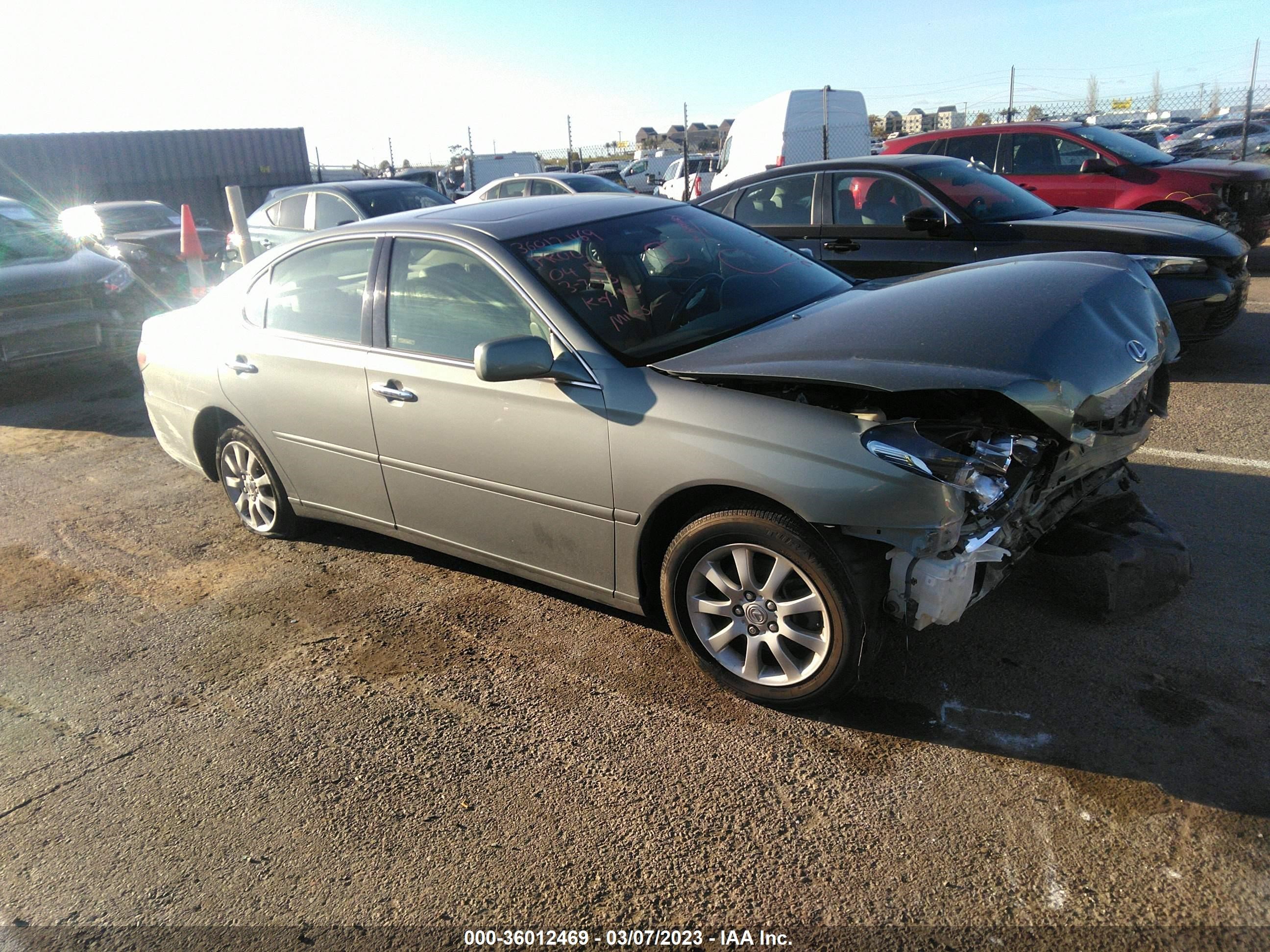 LEXUS ES 2004 jthba30g945007542