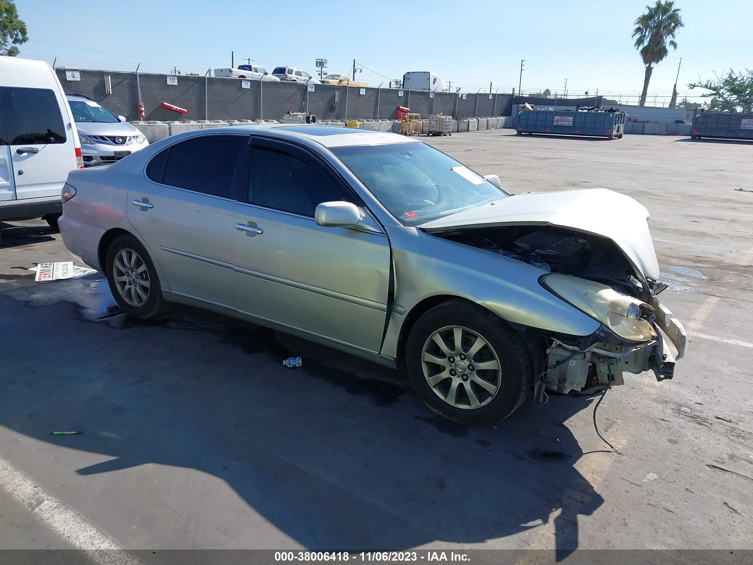 LEXUS ES 2004 jthba30g945042968