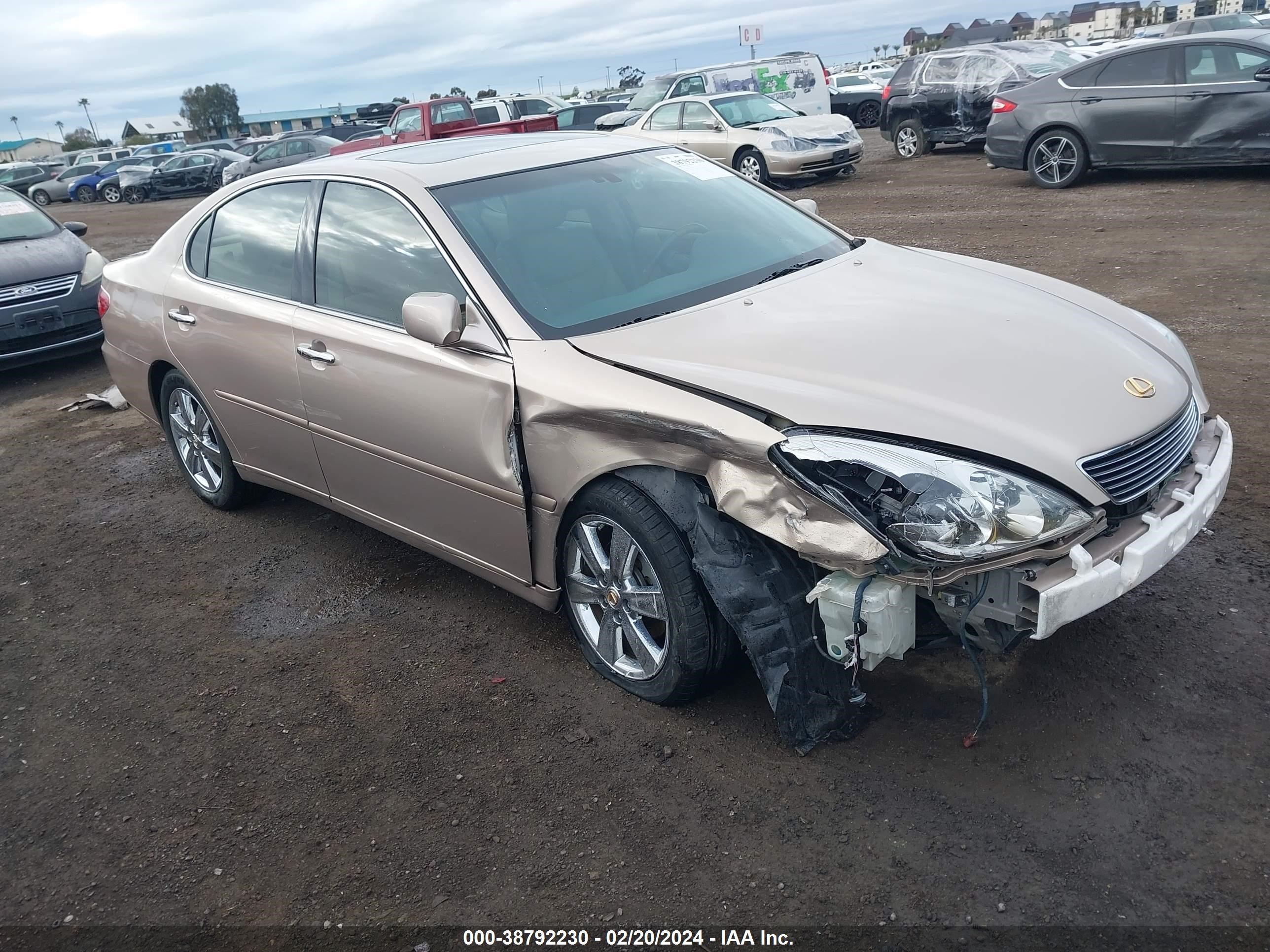 LEXUS ES 2005 jthba30g955067290