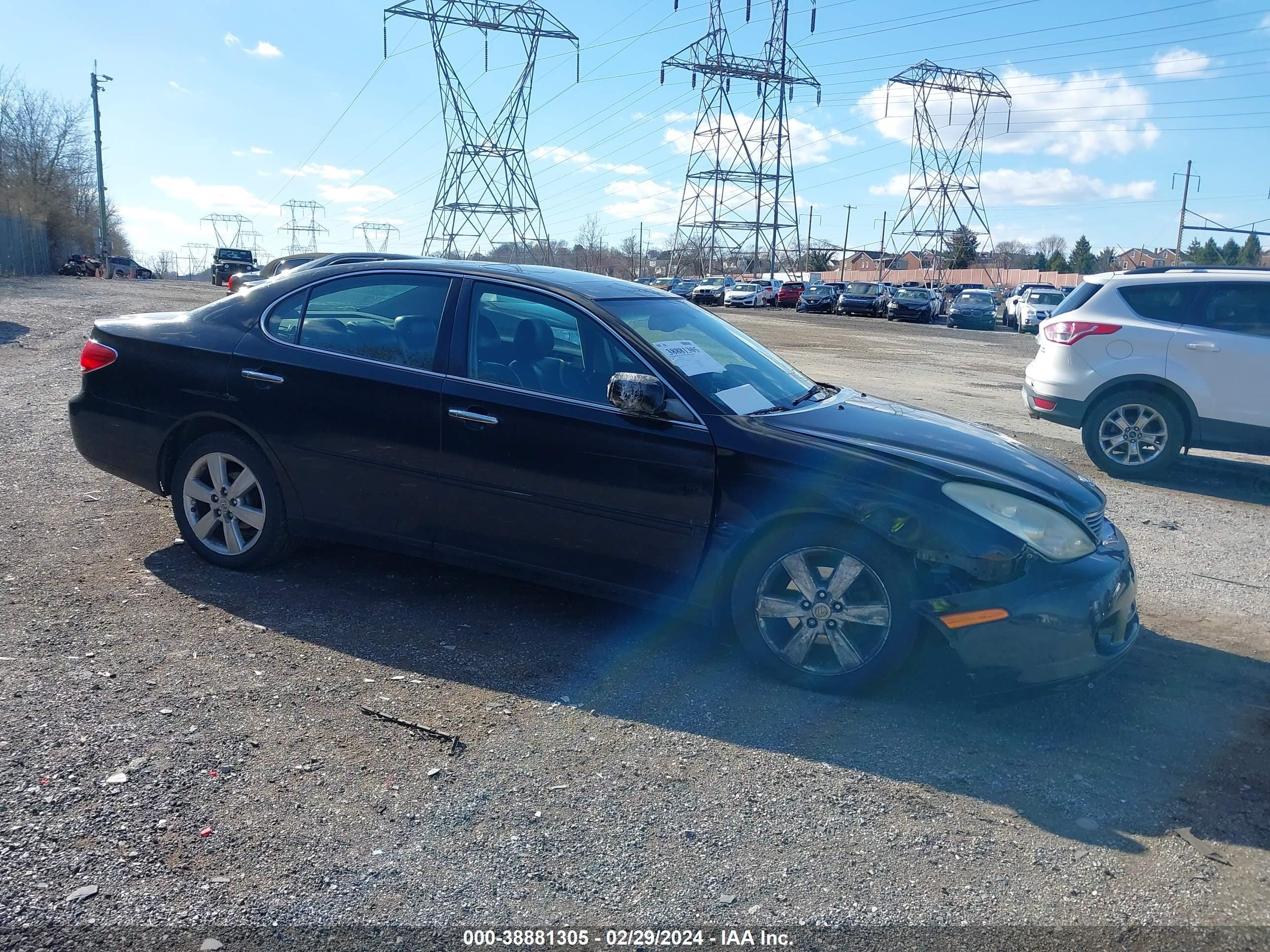 LEXUS ES 2005 jthba30g955079763