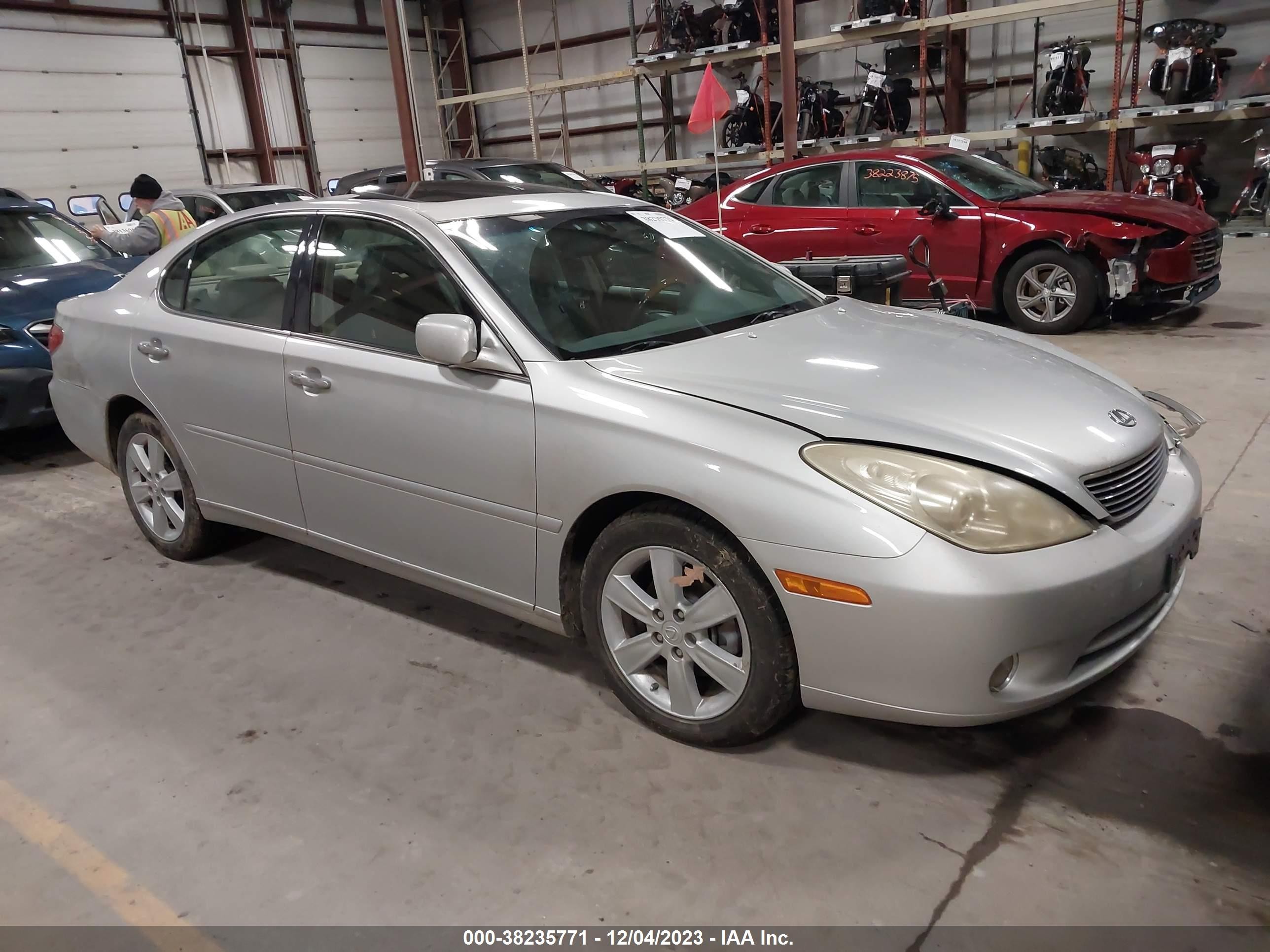 LEXUS ES 2005 jthba30g955091329