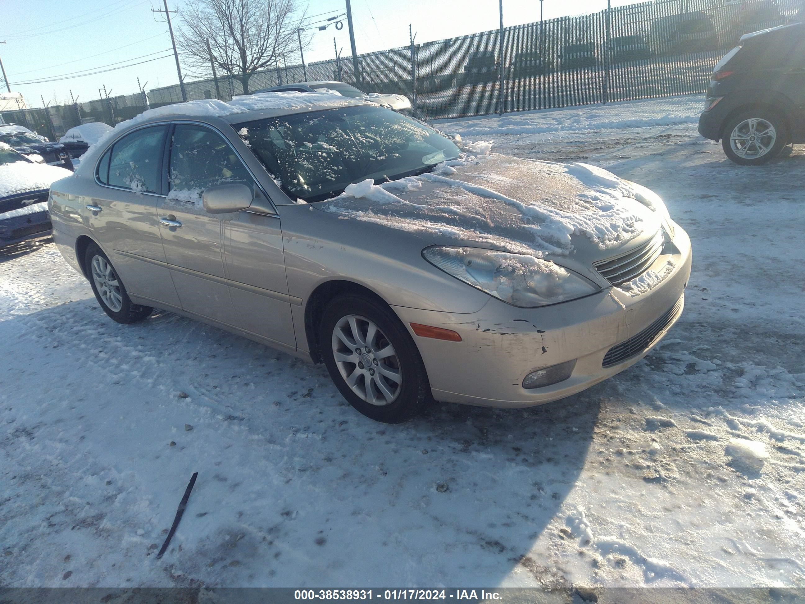 LEXUS ES 2004 jthba30gx45030831