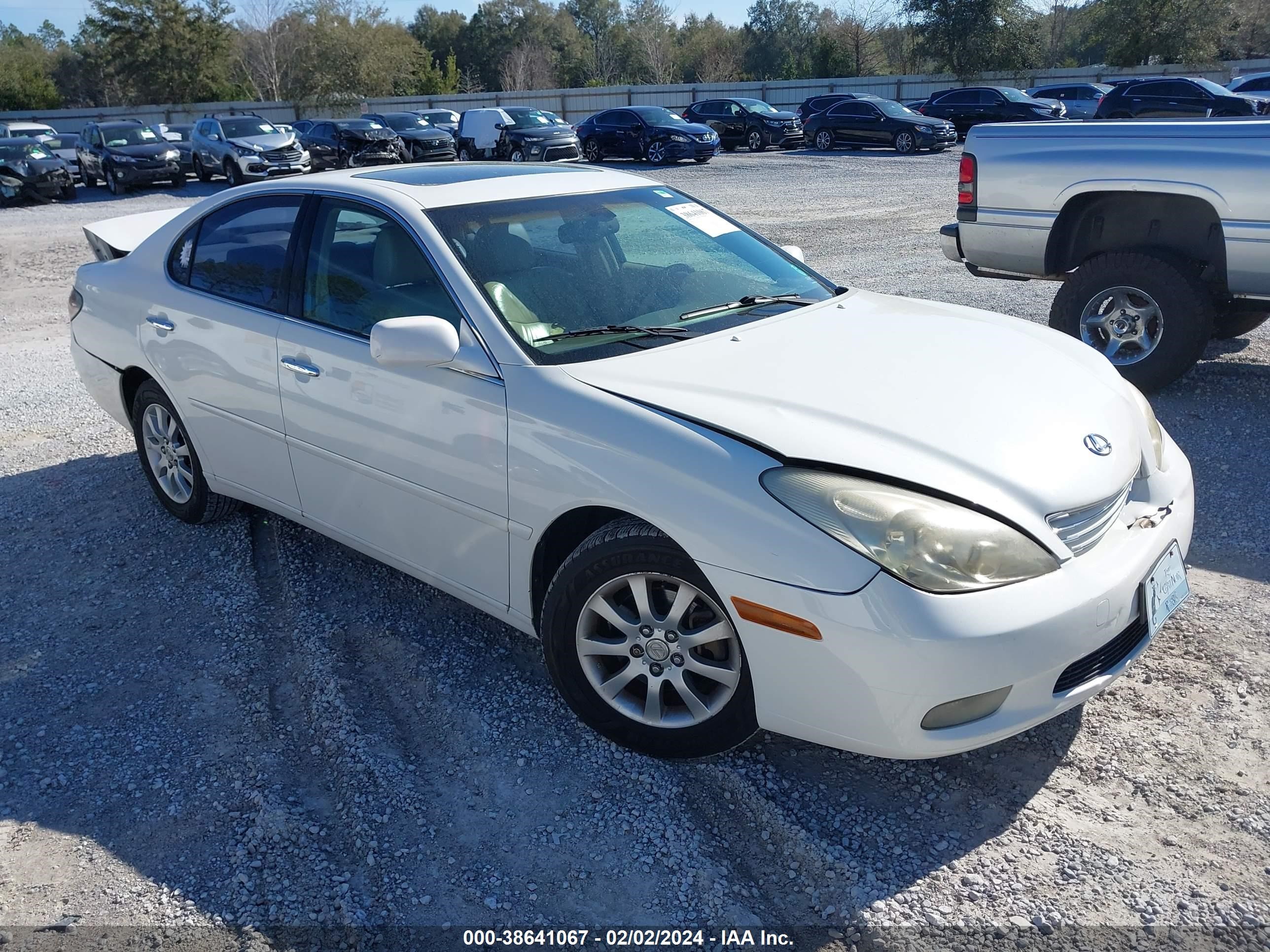 LEXUS ES 2004 jthba30gx45040727