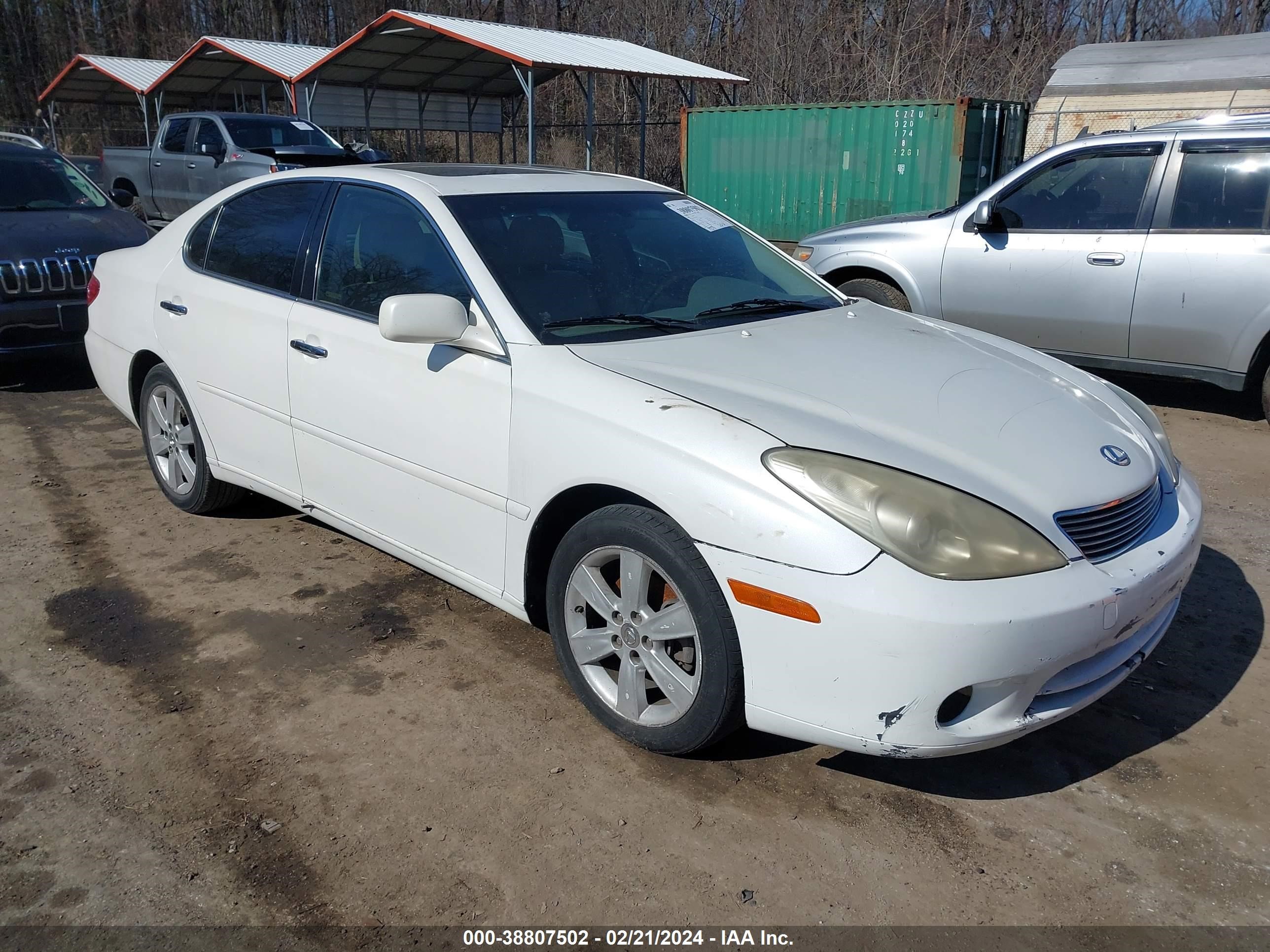 LEXUS ES 2005 jthba30gx55063619