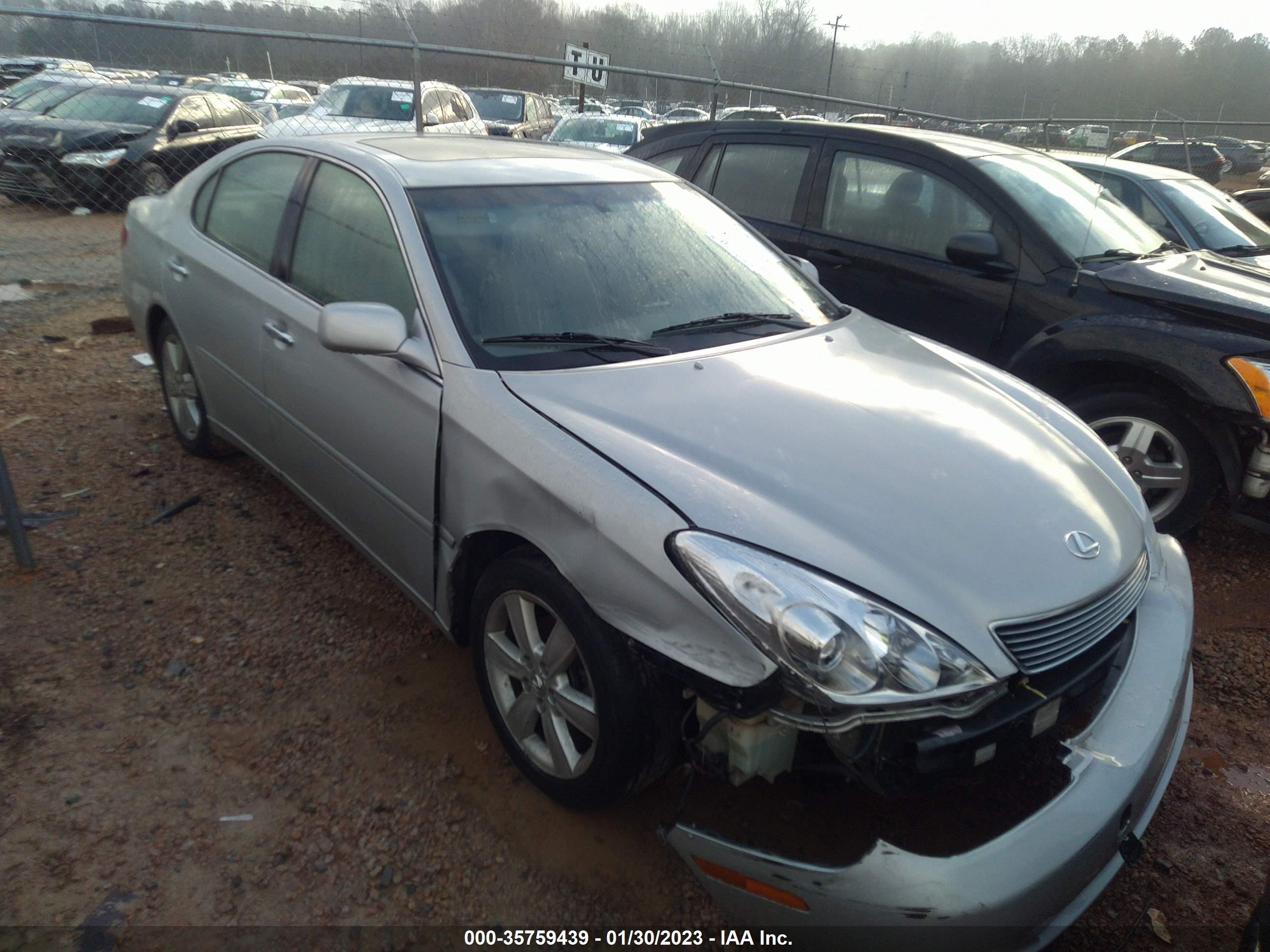 LEXUS ES 2005 jthba30gx55079724