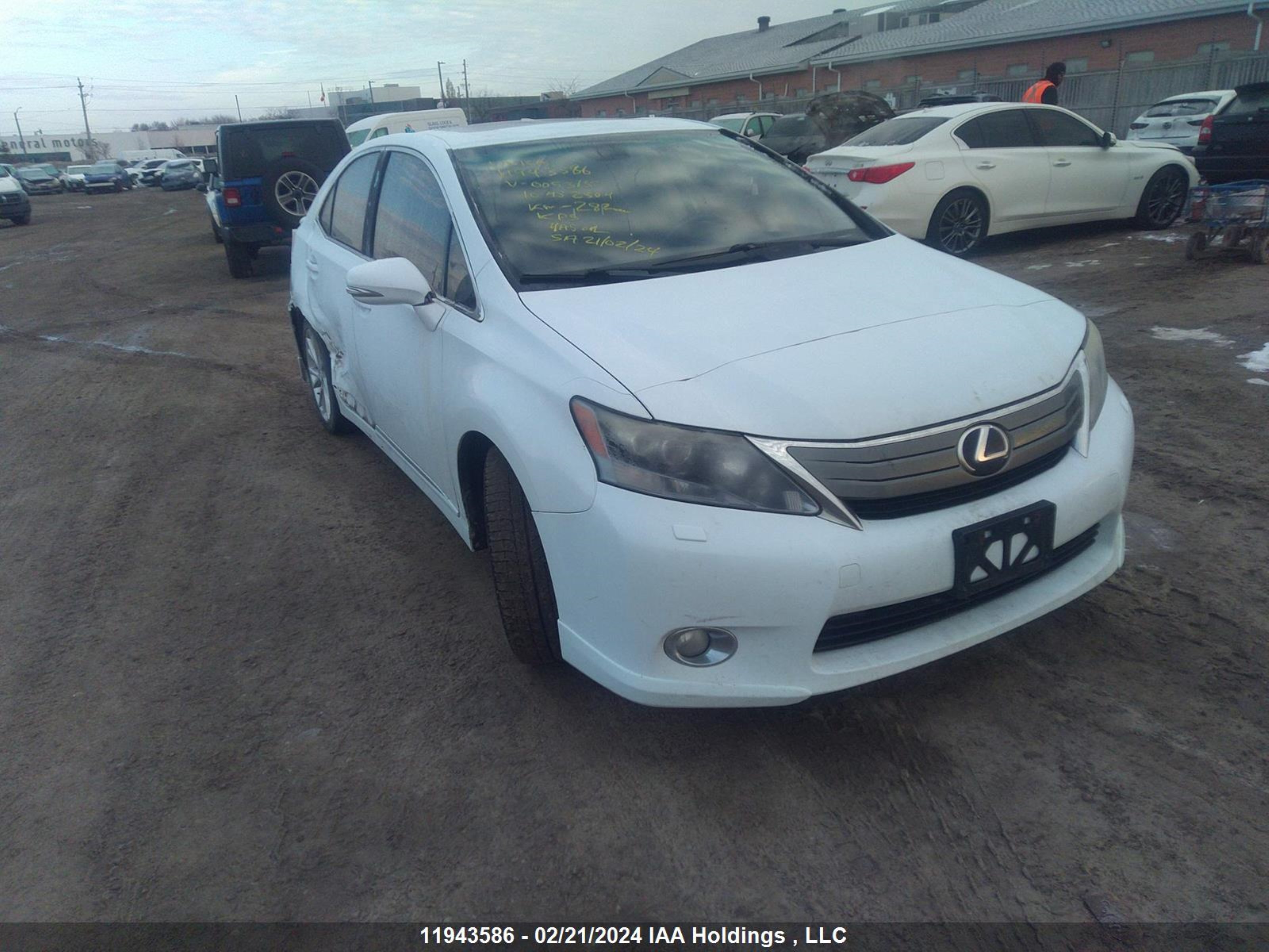 LEXUS HS 2010 jthbb1ba0a2005315