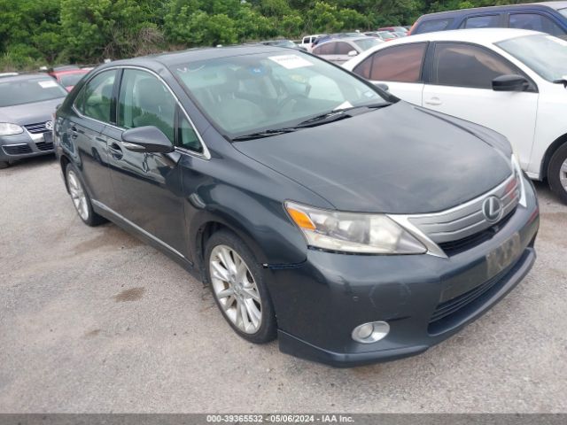 LEXUS HS 250H 2010 jthbb1ba0a2028657