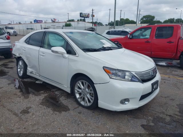 LEXUS HS 250H 2010 jthbb1ba1a2018204