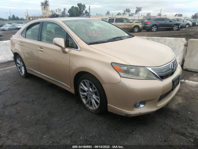 LEXUS HS 250H 2010 jthbb1ba1a2028067