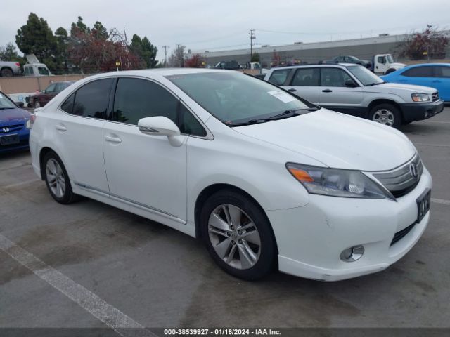 LEXUS HS 250H 2010 jthbb1ba1a2035309