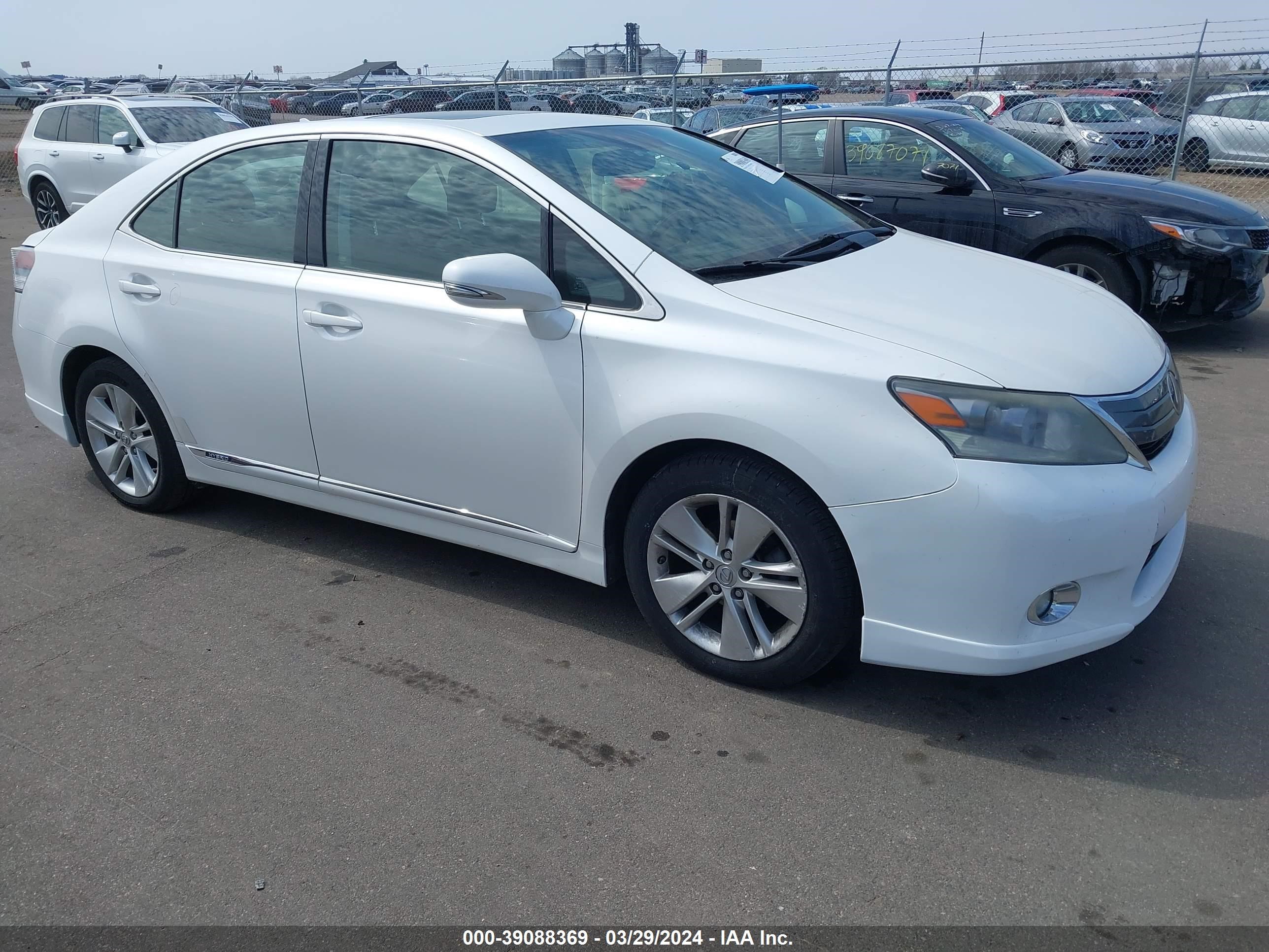 LEXUS HS 2010 jthbb1ba1a2036752