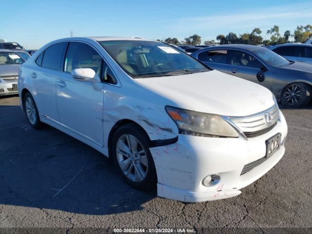 LEXUS HS 250H 2010 jthbb1ba2a2007065